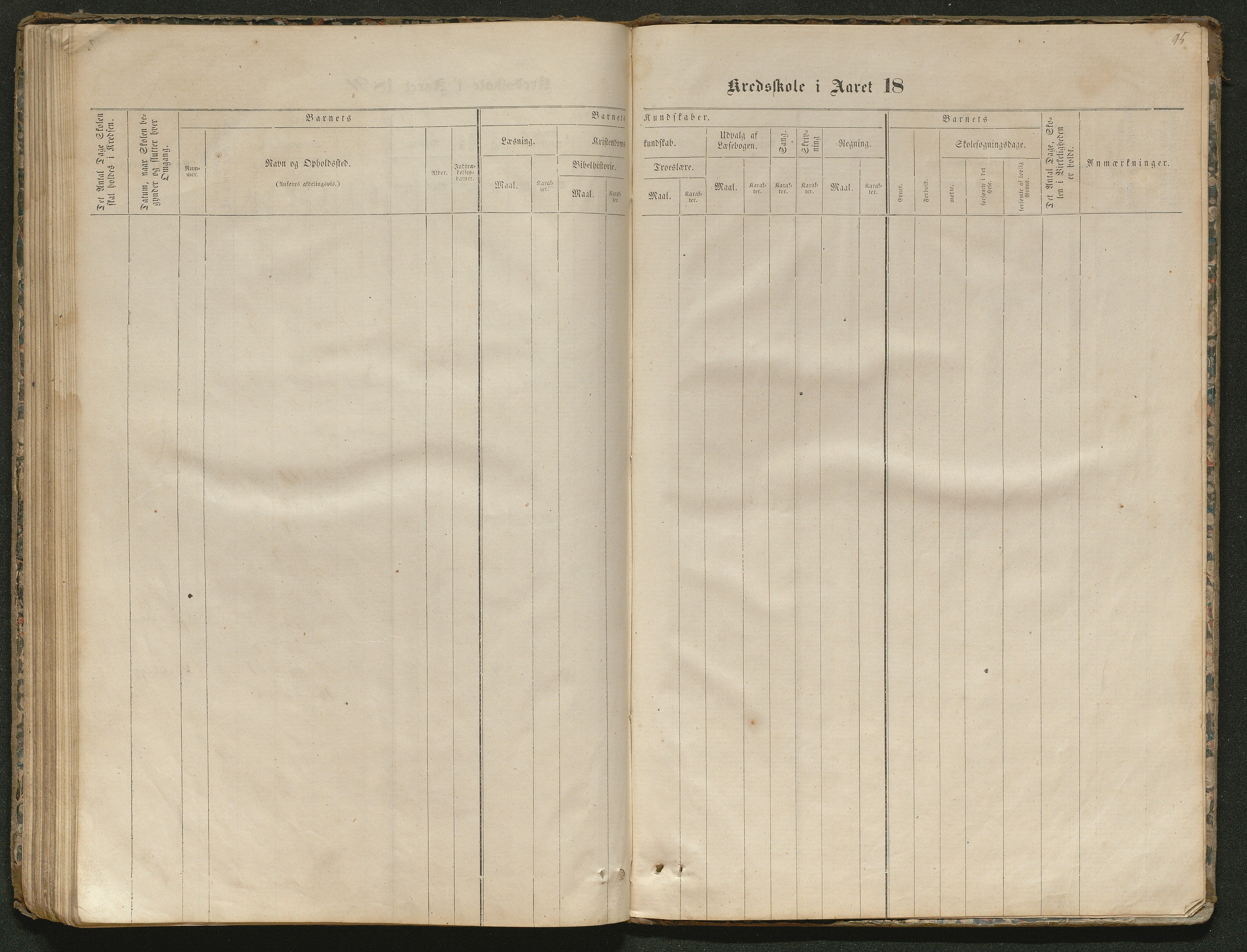 Iveland kommune, De enkelte kretsene/Skolene, AAKS/KA0935-550/A_5/L0003: Dagbok for Vatnstraum og Eieland krets, 1864-1891, s. 93