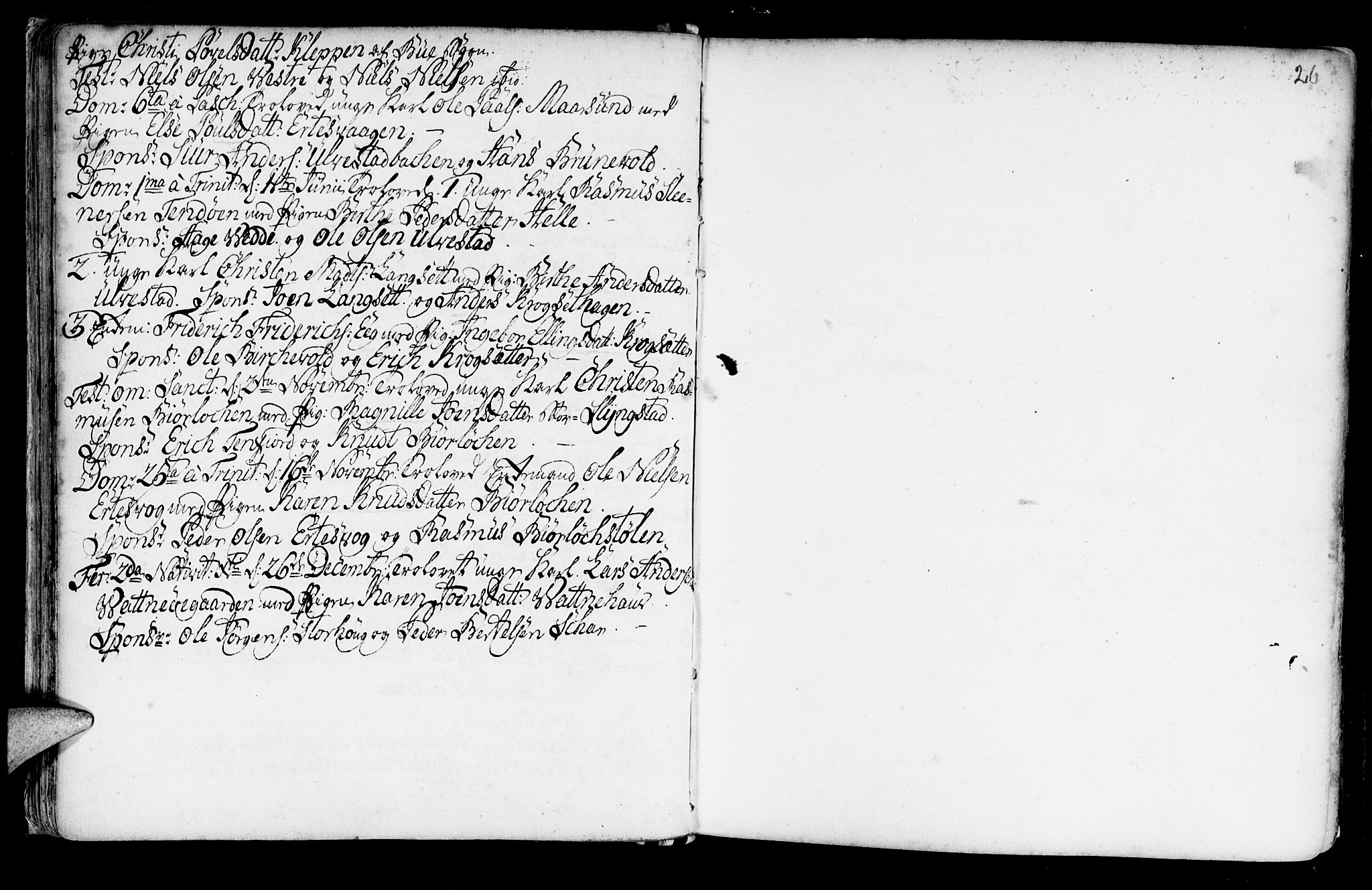 Ministerialprotokoller, klokkerbøker og fødselsregistre - Møre og Romsdal, AV/SAT-A-1454/525/L0371: Ministerialbok nr. 525A01, 1699-1777, s. 26