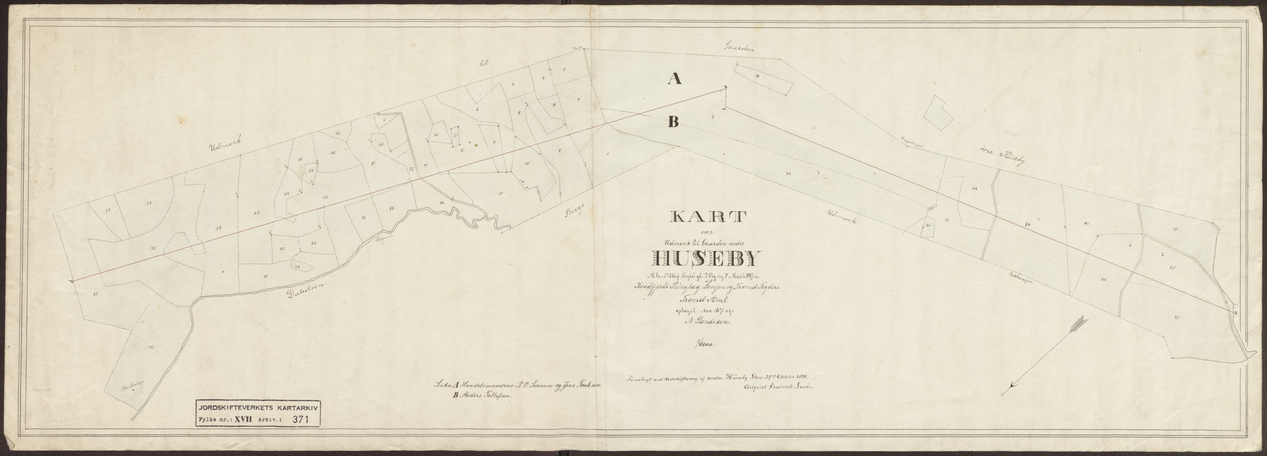 Jordskifteverkets kartarkiv, AV/RA-S-3929/T, 1859-1988, s. 437