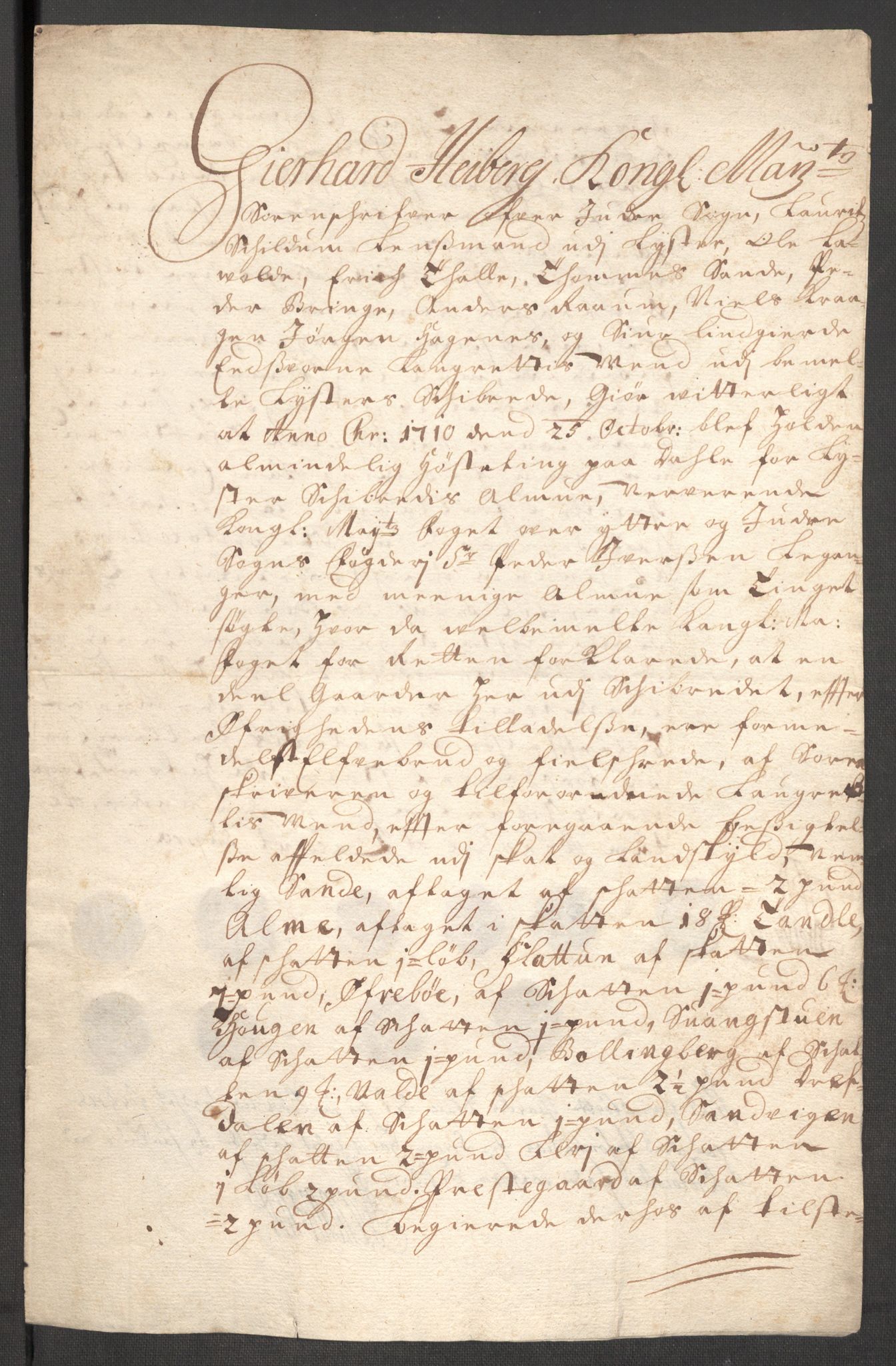 Rentekammeret inntil 1814, Reviderte regnskaper, Fogderegnskap, RA/EA-4092/R52/L3316: Fogderegnskap Sogn, 1709-1710, s. 364