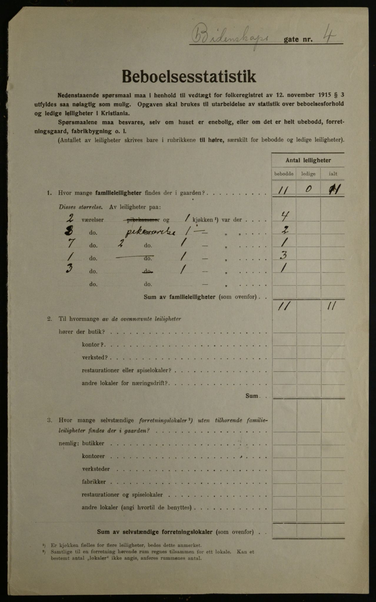 OBA, Kommunal folketelling 1.12.1923 for Kristiania, 1923, s. 5794