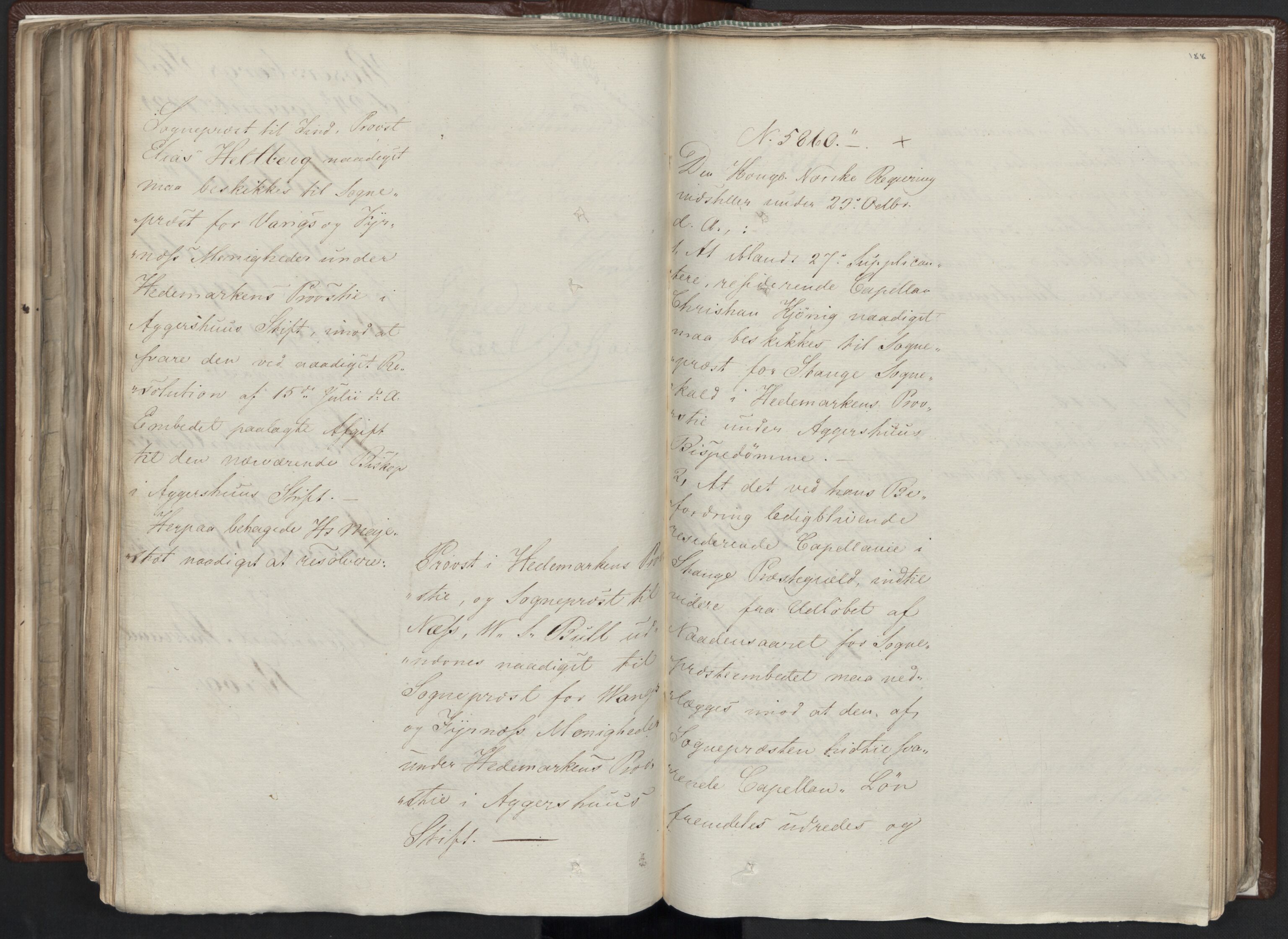 Statsrådssekretariatet, AV/RA-S-1001/A/Ab/L0012: Kgl. res. nr. 5679-6008 II, 1821, s. 187b-188a