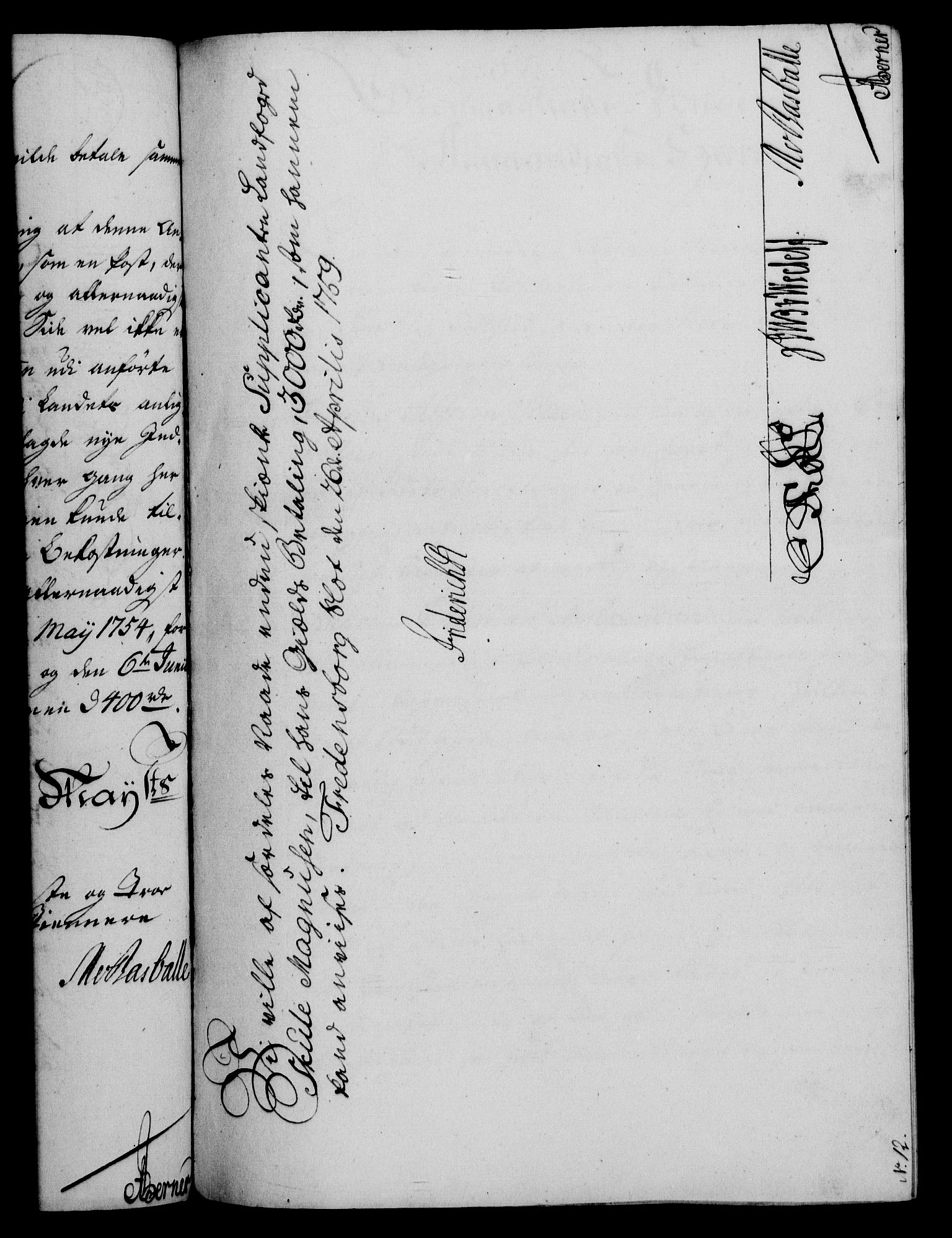 Rentekammeret, Kammerkanselliet, RA/EA-3111/G/Gf/Gfa/L0041: Norsk relasjons- og resolusjonsprotokoll (merket RK 52.41), 1759, s. 297