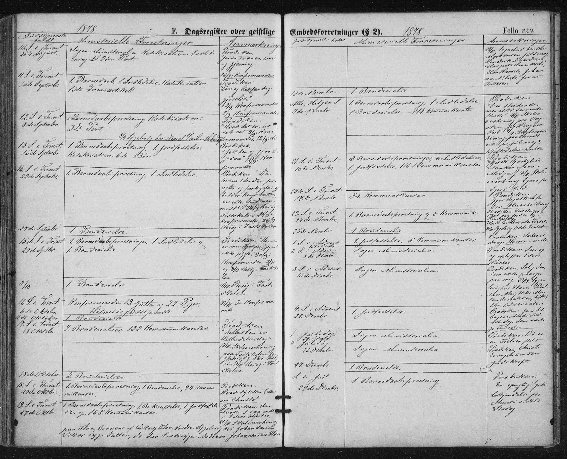 Ministerialprotokoller, klokkerbøker og fødselsregistre - Nordland, SAT/A-1459/816/L0241: Ministerialbok nr. 816A07, 1870-1885, s. 324
