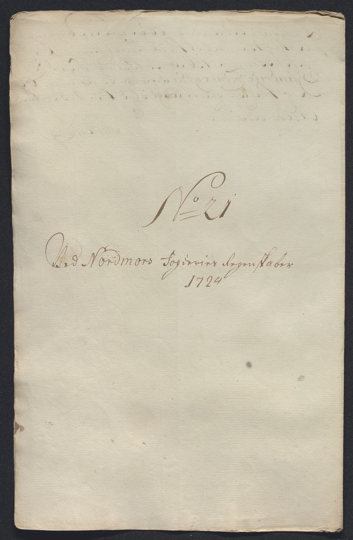 Rentekammeret inntil 1814, Reviderte regnskaper, Fogderegnskap, AV/RA-EA-4092/R56/L3757: Fogderegnskap Nordmøre, 1724, s. 220