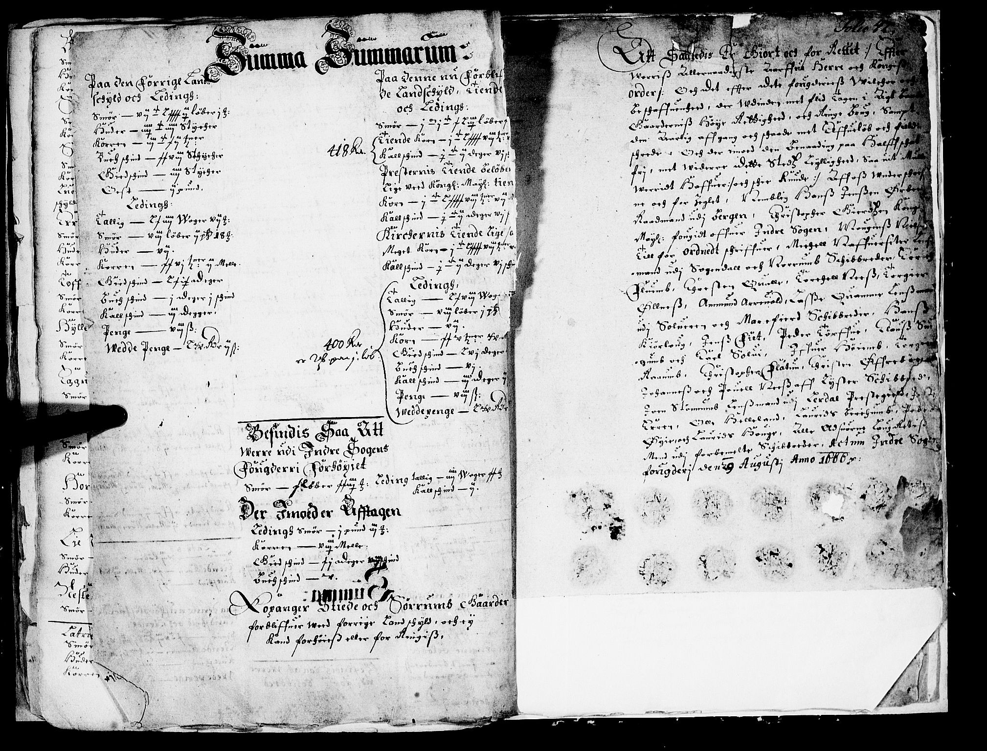 Rentekammeret inntil 1814, Realistisk ordnet avdeling, AV/RA-EA-4070/N/Nb/Nba/L0041: Indre Sogn fogderi, 1666, s. 41b-42a