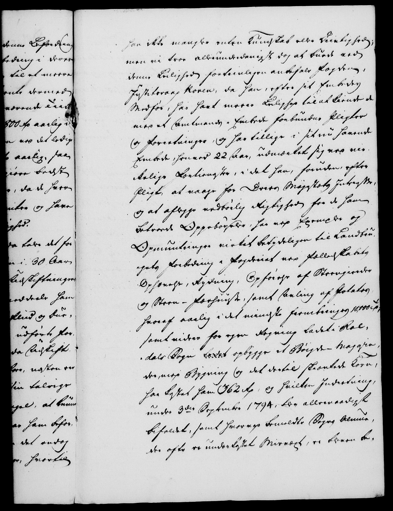 Rentekammeret, Kammerkanselliet, RA/EA-3111/G/Gf/Gfa/L0081: Norsk relasjons- og resolusjonsprotokoll (merket RK 52.81), 1799, s. 241