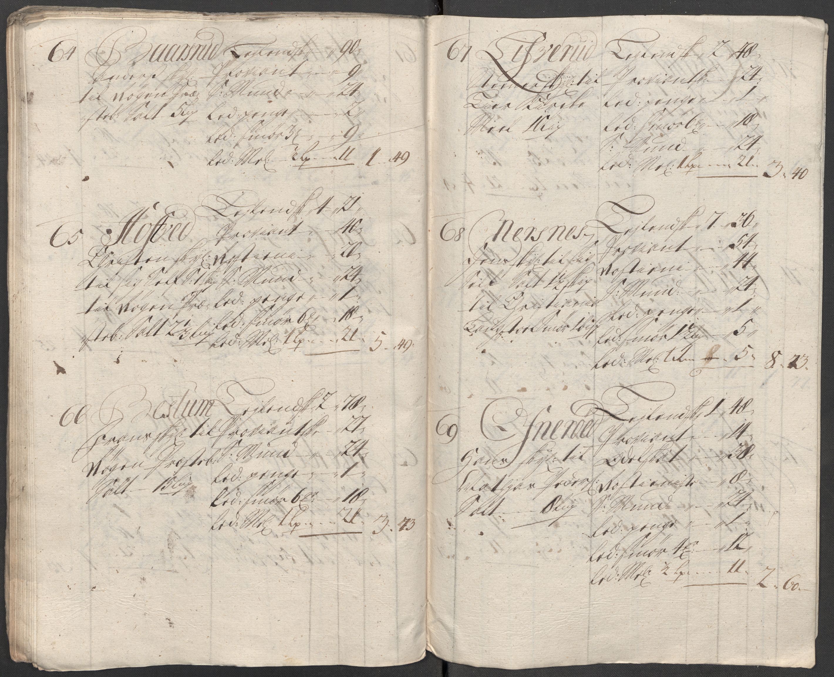 Rentekammeret inntil 1814, Reviderte regnskaper, Fogderegnskap, RA/EA-4092/R31/L1708: Fogderegnskap Hurum, Røyken, Eiker, Lier og Buskerud, 1713, s. 63