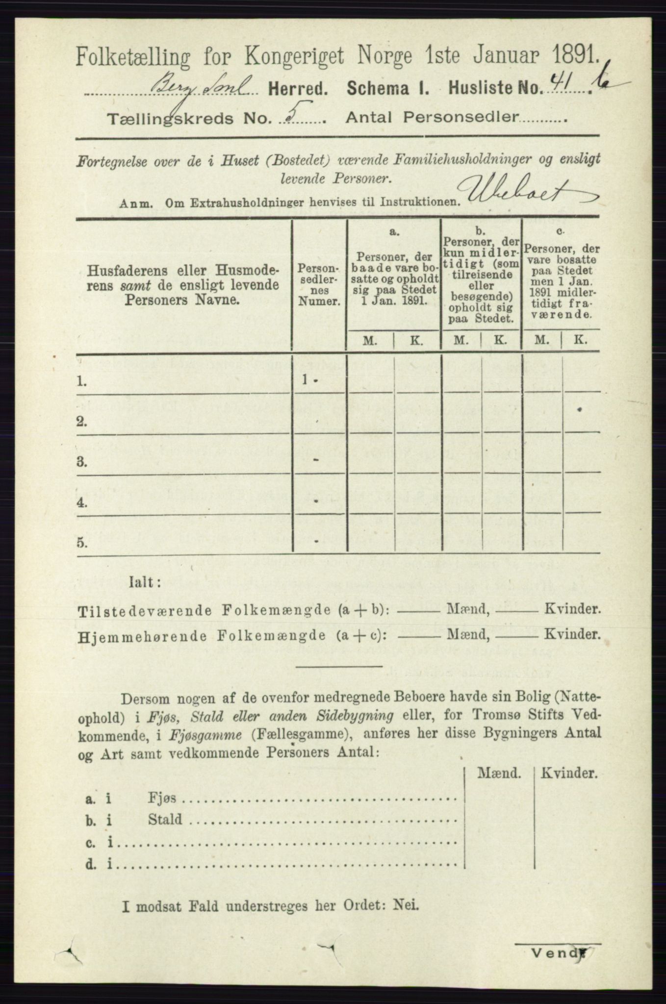 RA, Folketelling 1891 for 0116 Berg herred, 1891, s. 3378