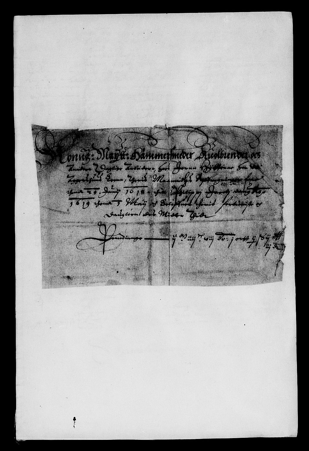 Rentekammeret inntil 1814, Reviderte regnskaper, Lensregnskaper, RA/EA-5023/R/Rb/Rba/L0048: Akershus len, 1618-1619