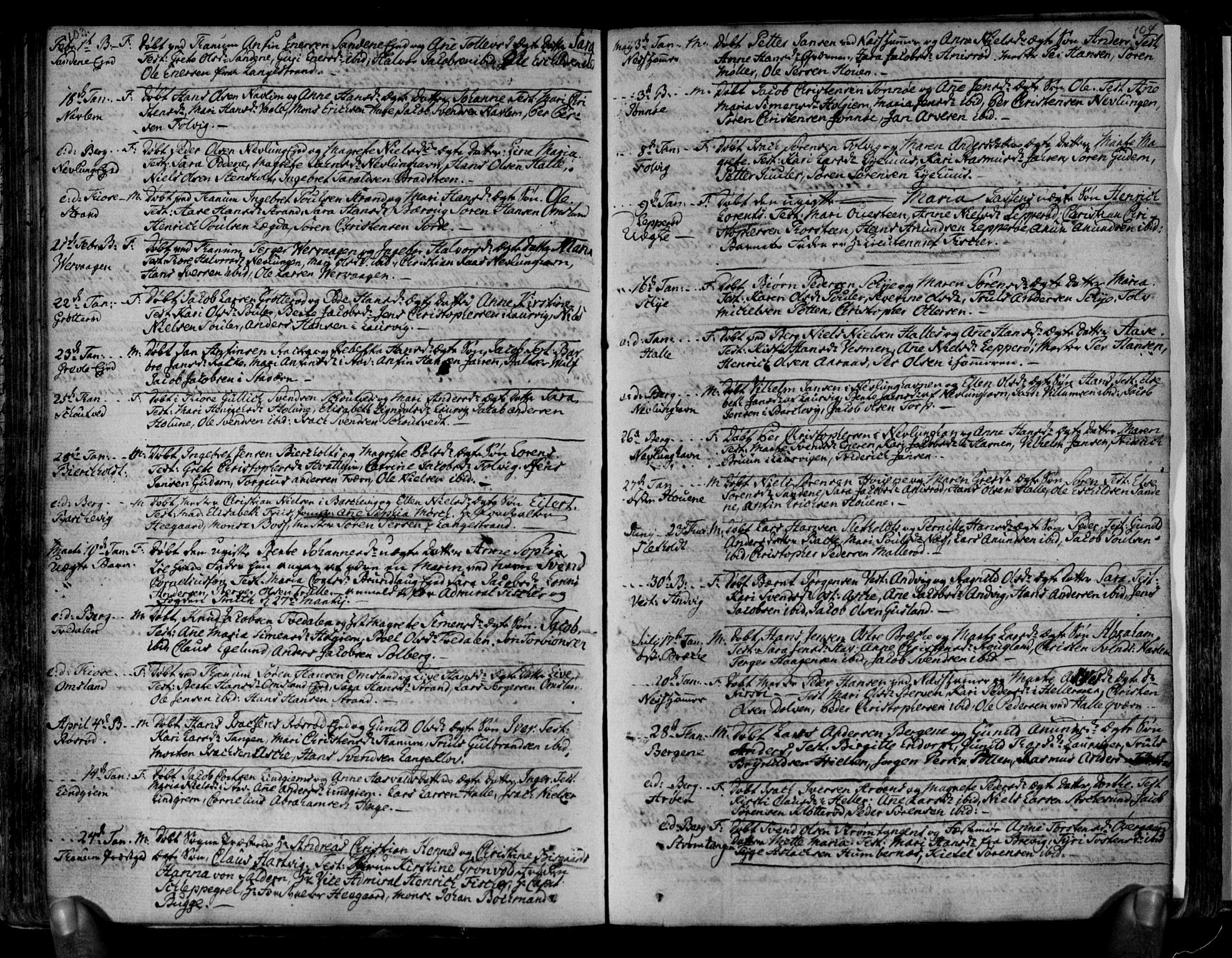 Brunlanes kirkebøker, SAKO/A-342/F/Fa/L0001: Ministerialbok nr. I 1, 1766-1801, s. 103-104