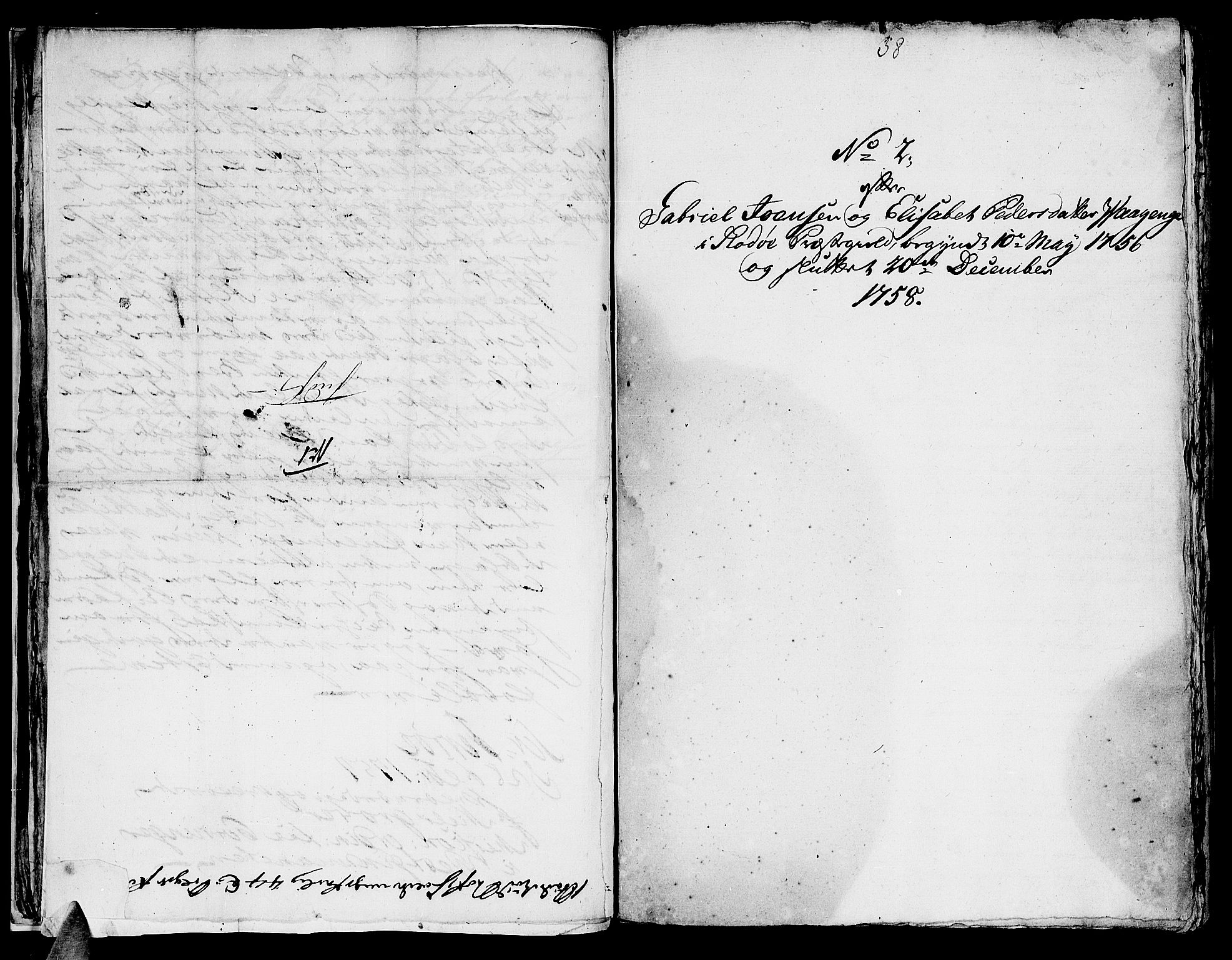 Helgeland sorenskriveri, SAT/A-0004/3/3A/L0041: Konseptprotokoll 26, 1758, s. 37b-38a