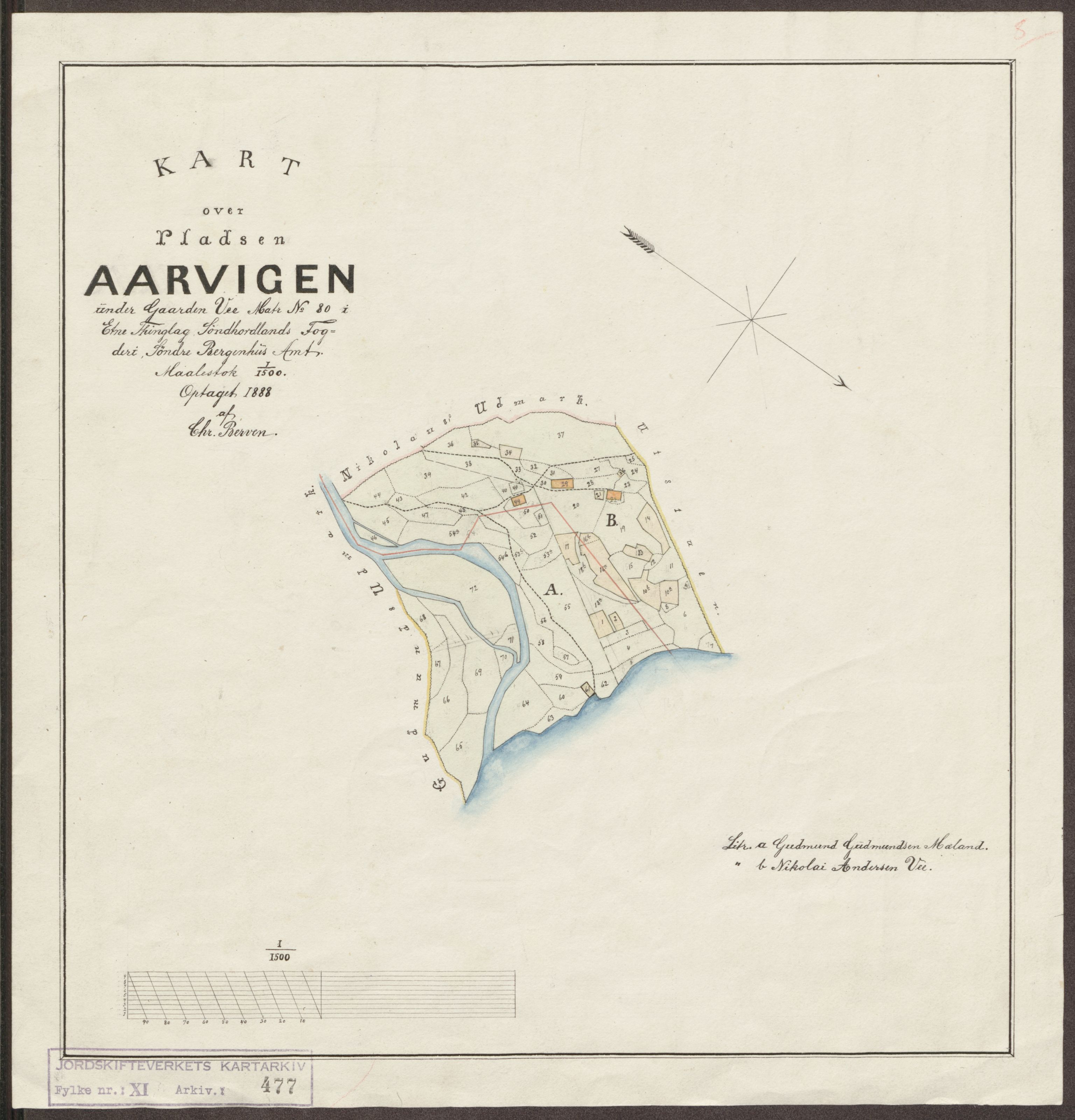 Jordskifteverkets kartarkiv, AV/RA-S-3929/T, 1859-1988, s. 587