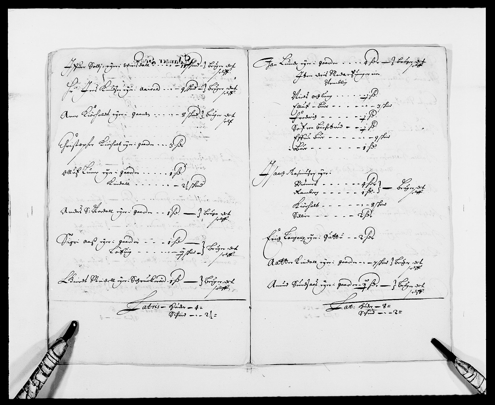 Rentekammeret inntil 1814, Reviderte regnskaper, Fogderegnskap, AV/RA-EA-4092/R34/L2042: Fogderegnskap Bamble, 1673-1675, s. 55