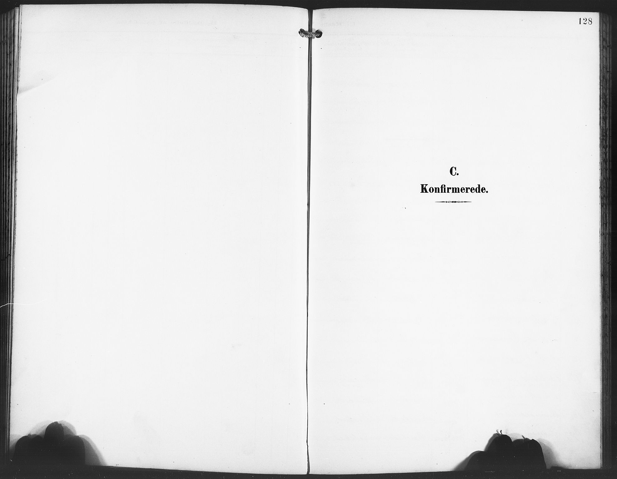 Evanger sokneprestembete, SAB/A-99924: Klokkerbok nr. A 5, 1897-1917, s. 128