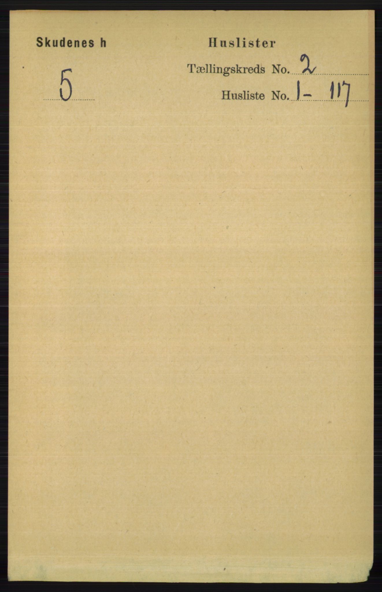 RA, Folketelling 1891 for 1150 Skudenes herred, 1891, s. 558