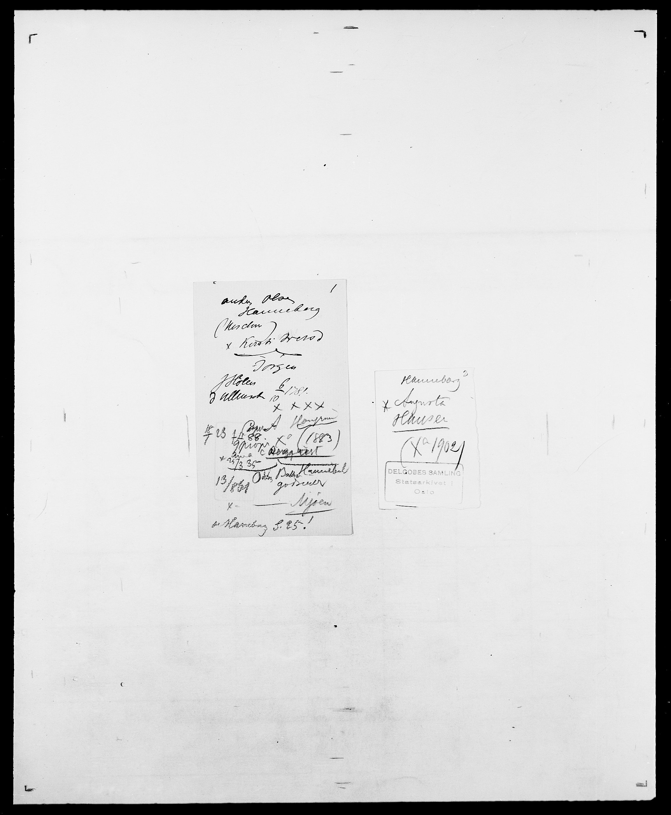 Delgobe, Charles Antoine - samling, SAO/PAO-0038/D/Da/L0016: Hamborg - Hektoen, s. 111