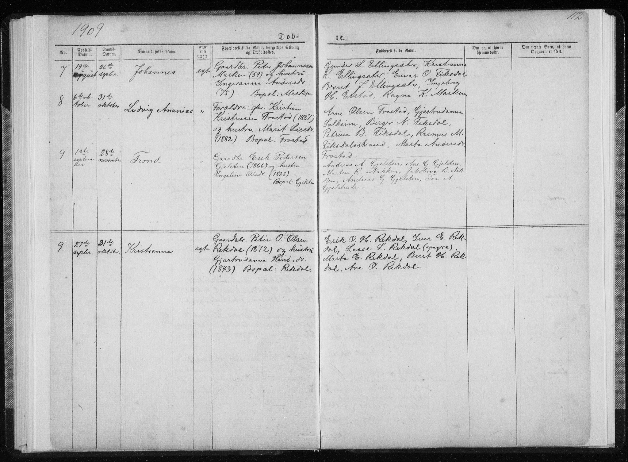 Ministerialprotokoller, klokkerbøker og fødselsregistre - Møre og Romsdal, AV/SAT-A-1454/540/L0541: Klokkerbok nr. 540C01, 1867-1920, s. 112