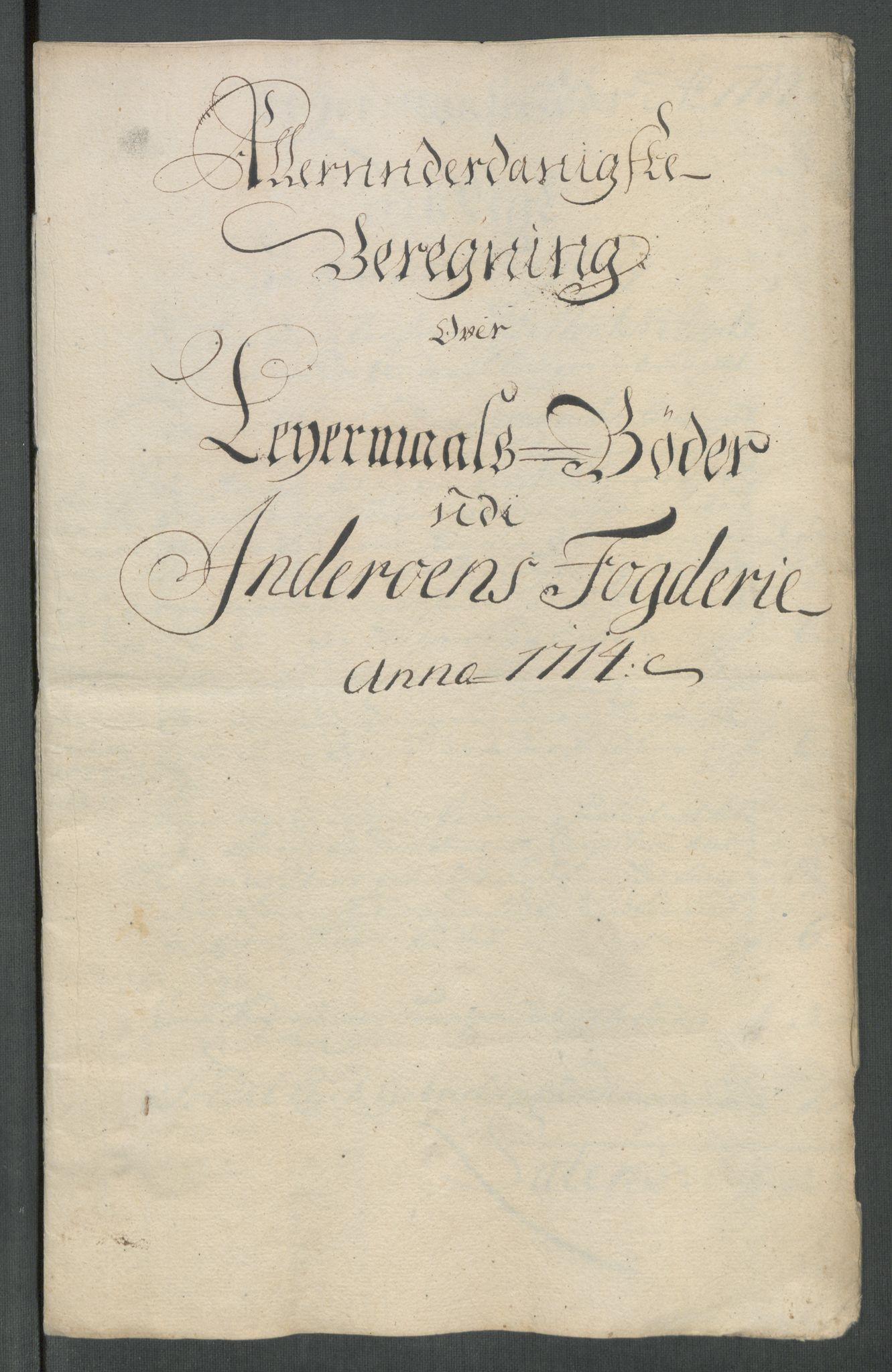 Rentekammeret inntil 1814, Reviderte regnskaper, Fogderegnskap, RA/EA-4092/R63/L4322: Fogderegnskap Inderøy, 1714, s. 255