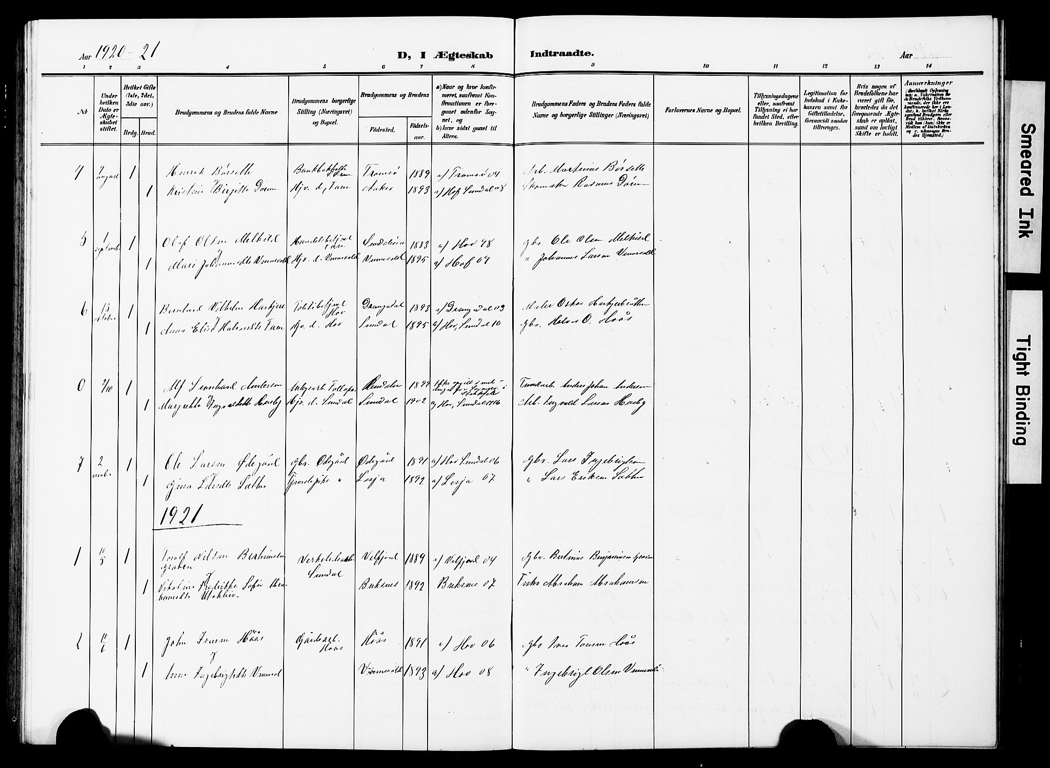 Ministerialprotokoller, klokkerbøker og fødselsregistre - Møre og Romsdal, SAT/A-1454/590/L1017: Klokkerbok nr. 590C02, 1869-1931