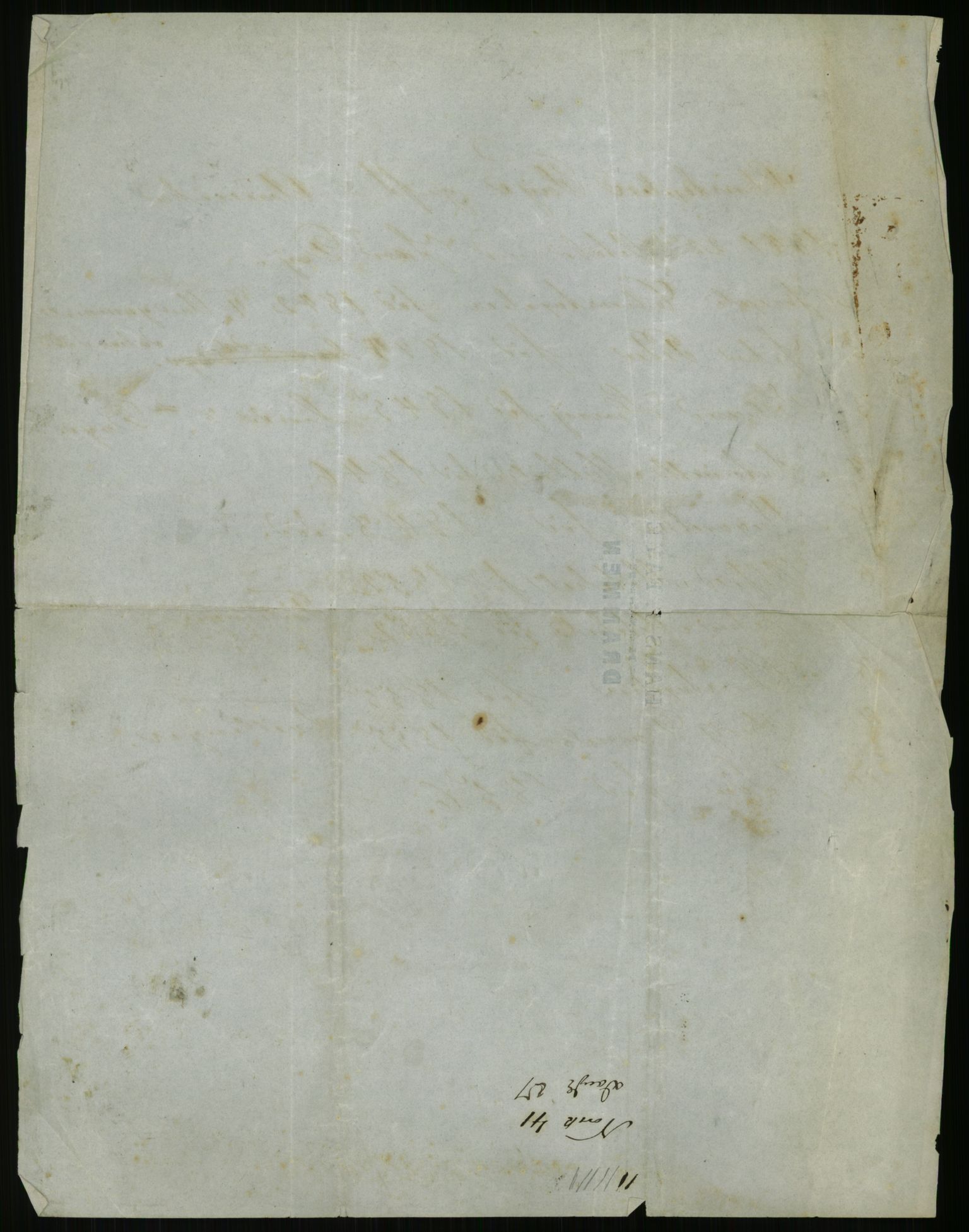 Samlinger til kildeutgivelse, Amerikabrevene, AV/RA-EA-4057/F/L0027: Innlån fra Aust-Agder: Dannevig - Valsgård, 1838-1914, s. 506