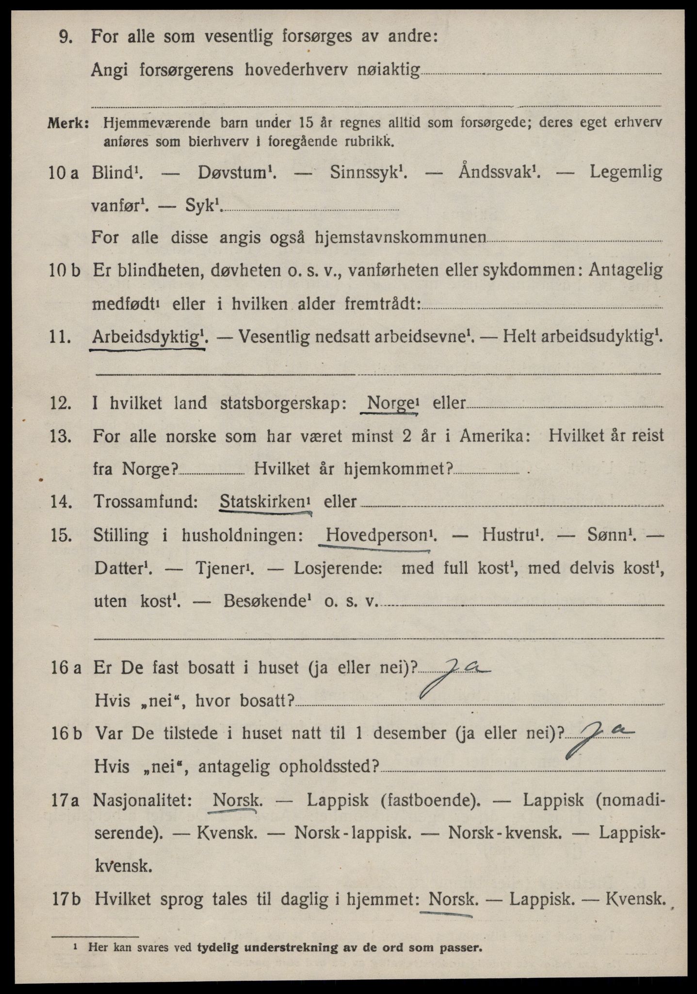 SAT, Folketelling 1920 for 1612 Hemne herred, 1920, s. 8201