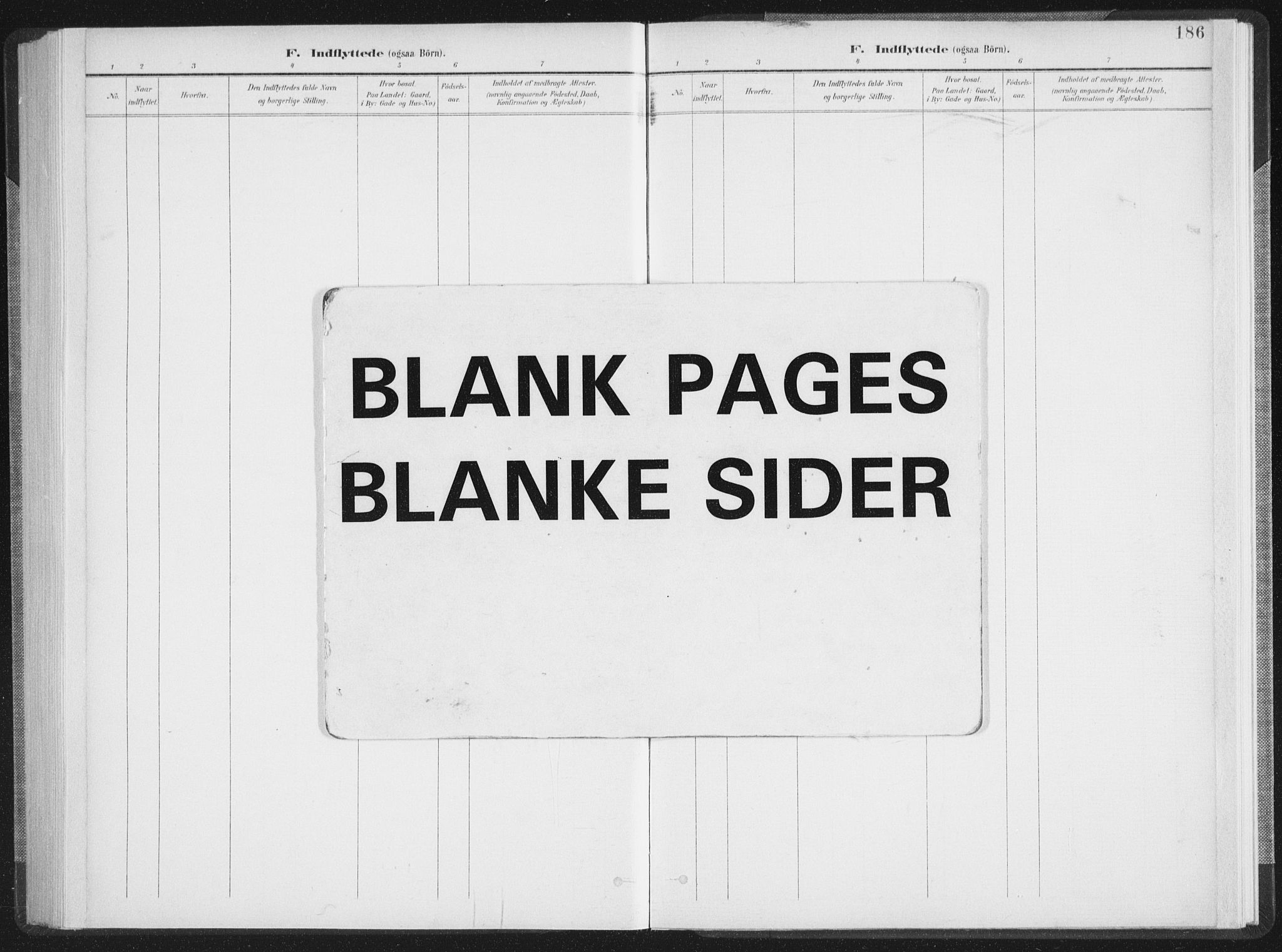 Ministerialprotokoller, klokkerbøker og fødselsregistre - Nordland, SAT/A-1459/897/L1400: Ministerialbok nr. 897A07, 1897-1908, s. 186