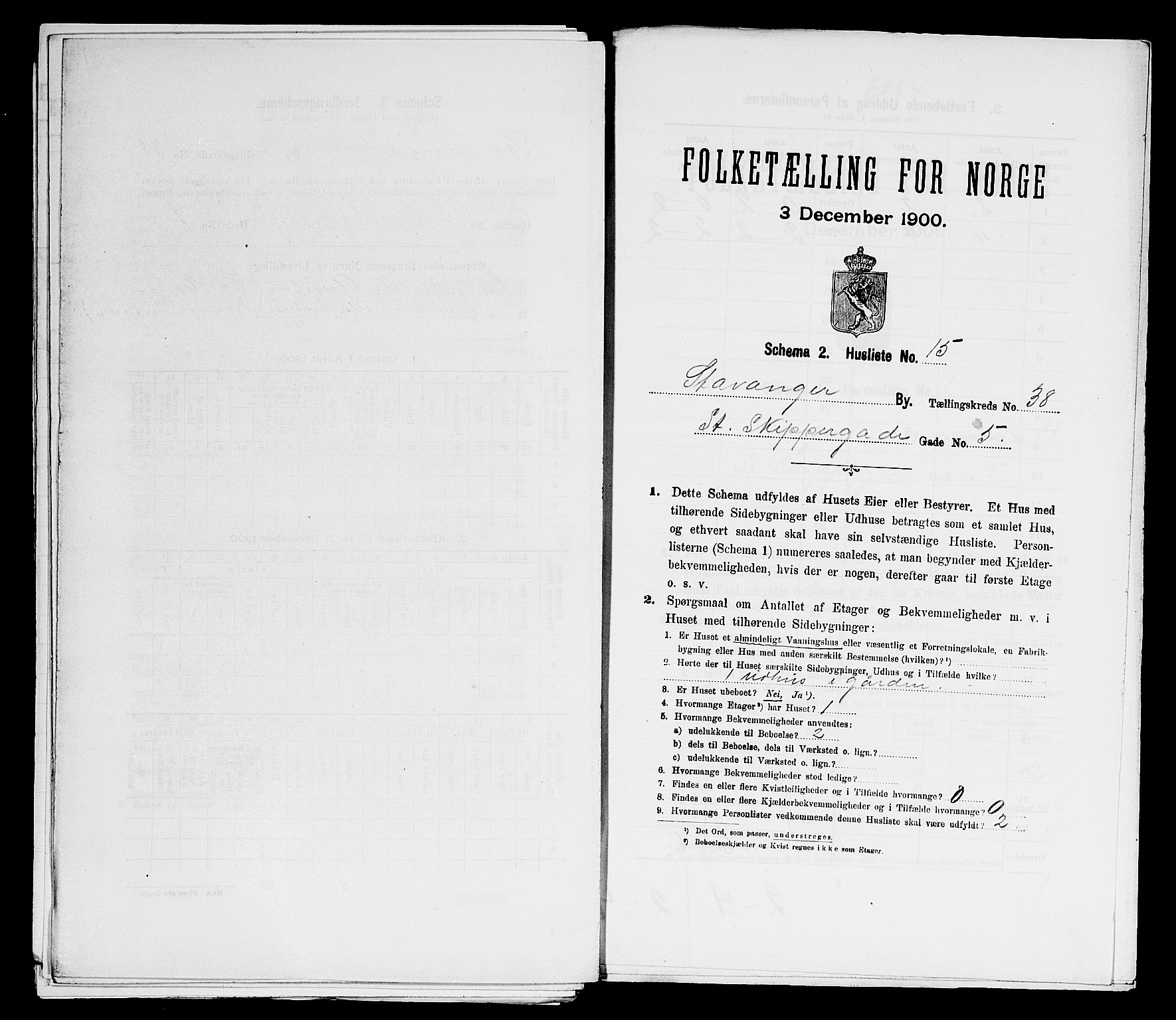 SAST, Folketelling 1900 for 1103 Stavanger kjøpstad, 1900, s. 13429