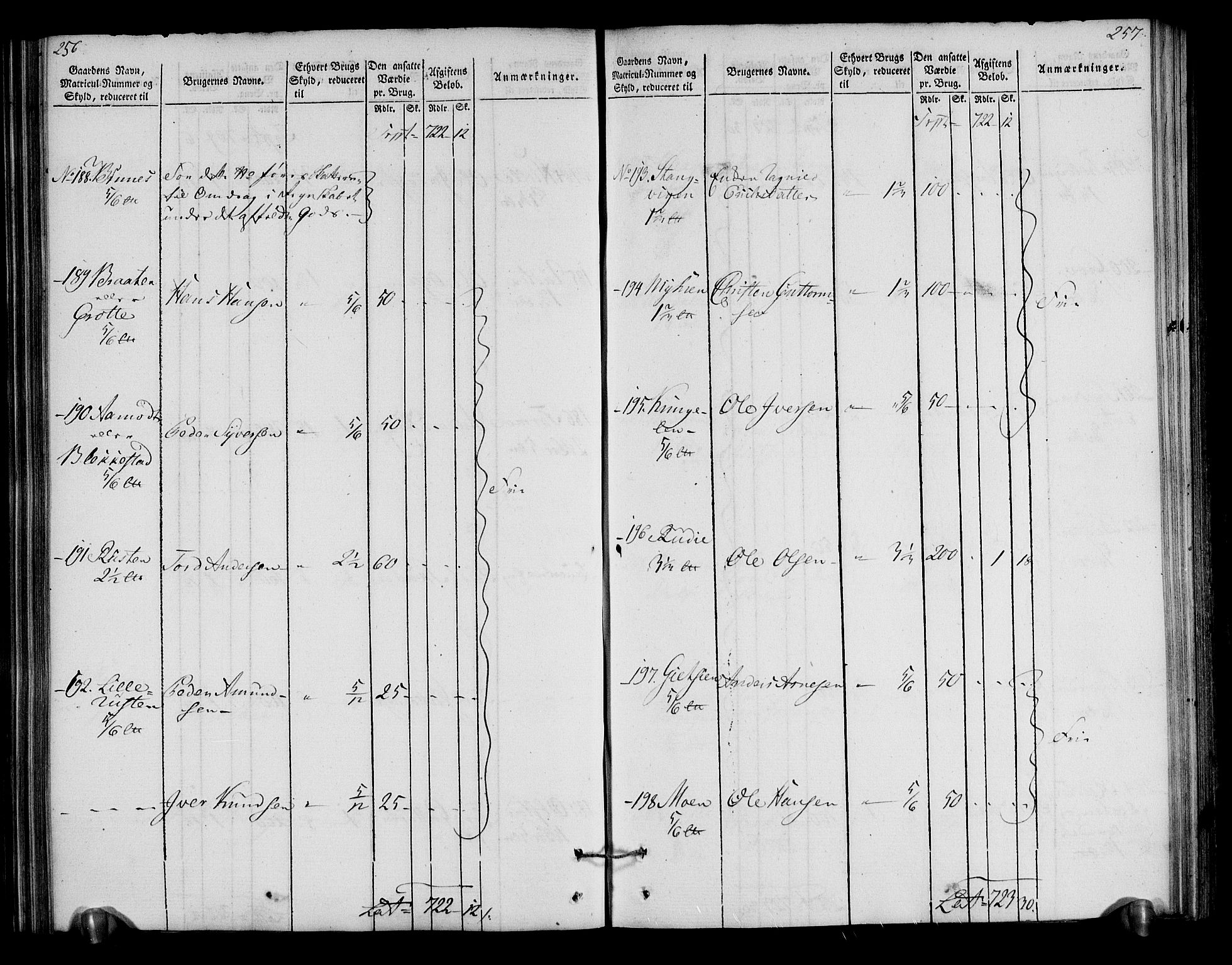 Rentekammeret inntil 1814, Realistisk ordnet avdeling, AV/RA-EA-4070/N/Ne/Nea/L0040: Gudbrandsdalen fogderi. Oppebørselsregister, 1803-1804, s. 134