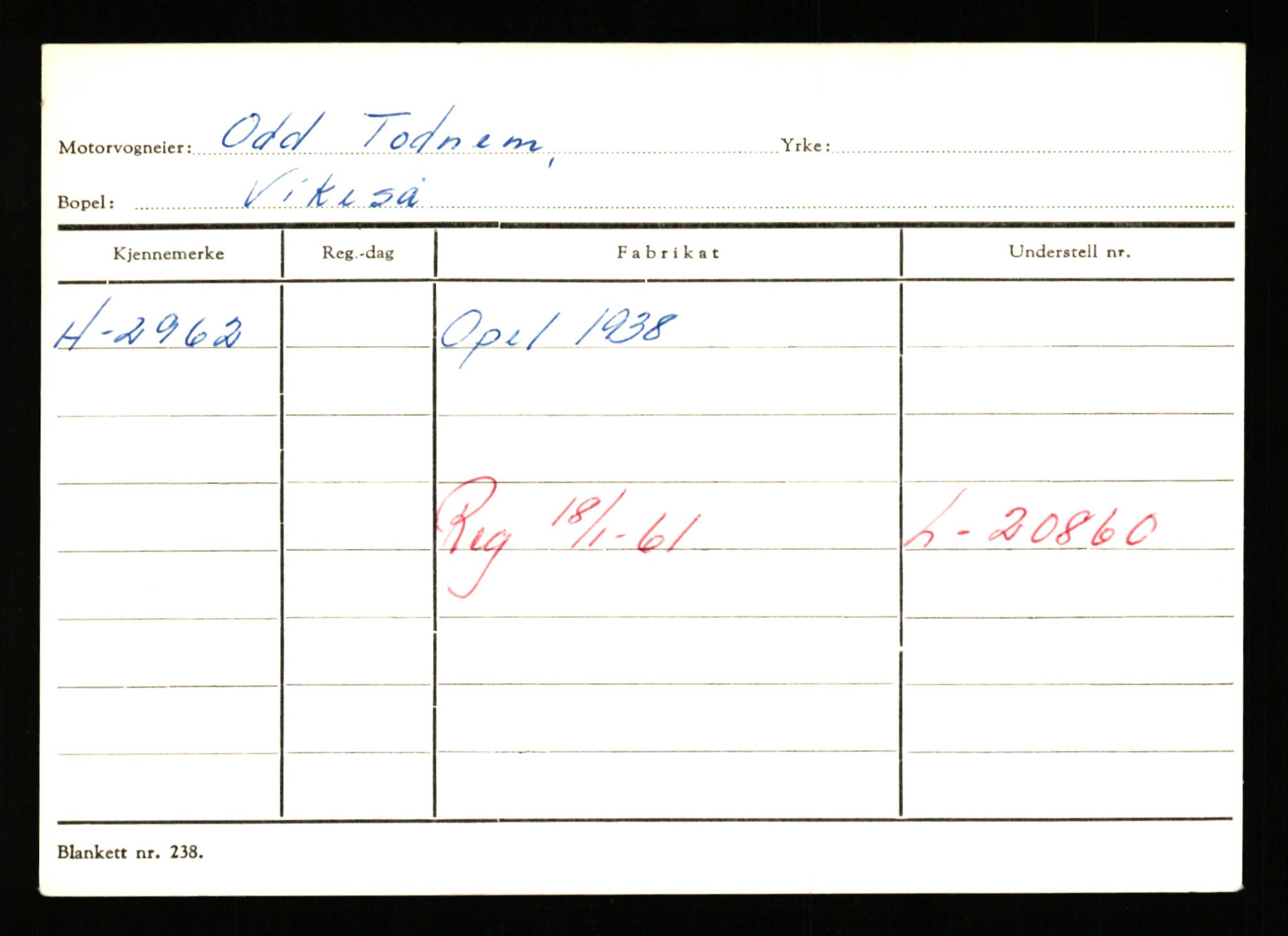 Stavanger trafikkstasjon, AV/SAST-A-101942/0/G/L0001: Registreringsnummer: 0 - 5782, 1930-1971, s. 1973