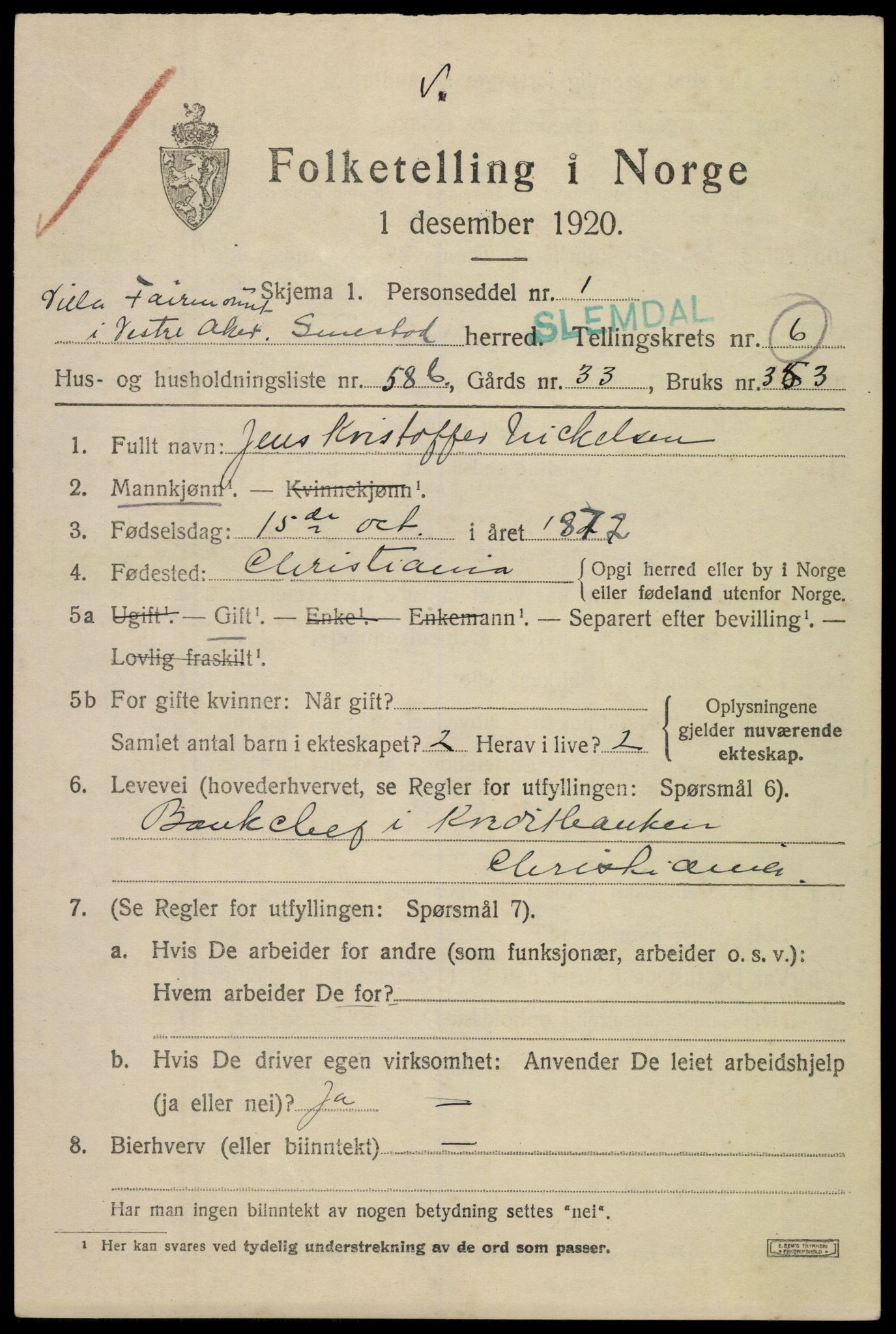 SAO, Folketelling 1920 for 0218 Aker herred, 1920, s. 35140