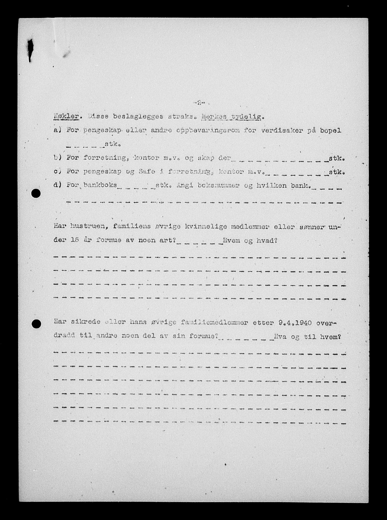 Justisdepartementet, Tilbakeføringskontoret for inndratte formuer, AV/RA-S-1564/H/Hc/Hcc/L0924: --, 1945-1947, s. 78