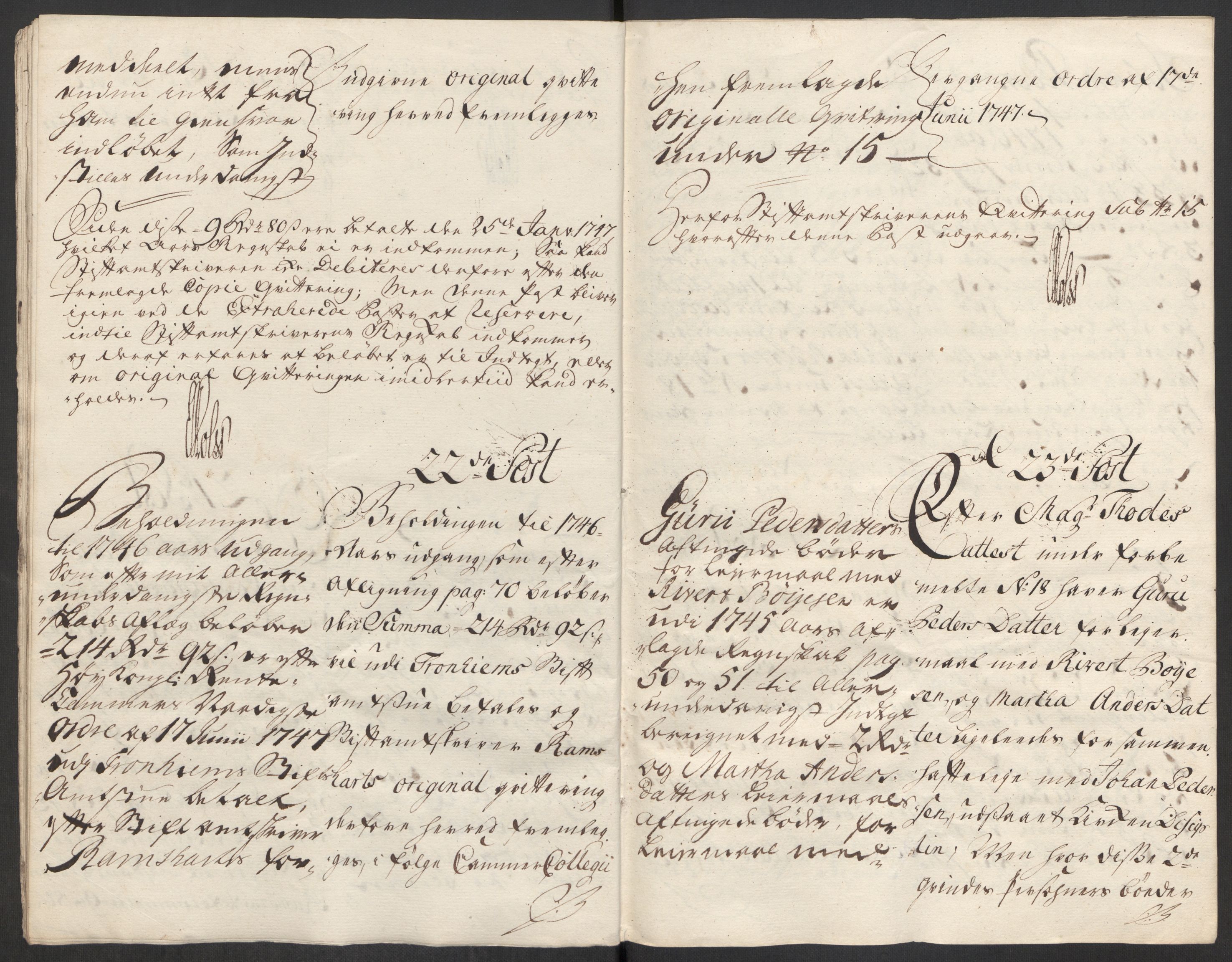 Rentekammeret inntil 1814, Reviderte regnskaper, Byregnskaper, AV/RA-EA-4066/R/Rs/L0541: [S22] Sikt og sakefall, 1743-1746, s. 391