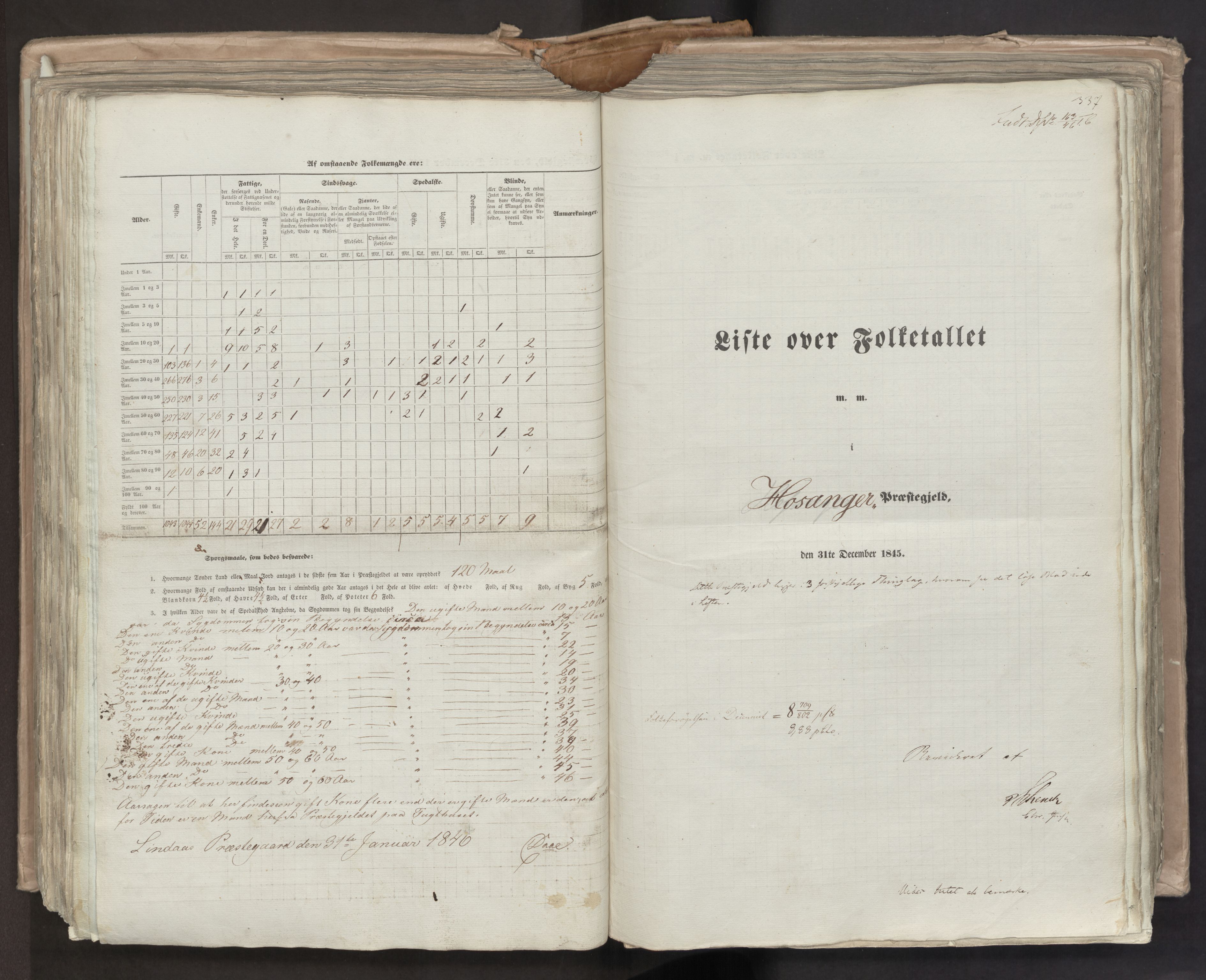 RA, Folketellingen 1845, bind 7: Søndre Bergenhus amt og Nordre Bergenhus amt, 1845, s. 337