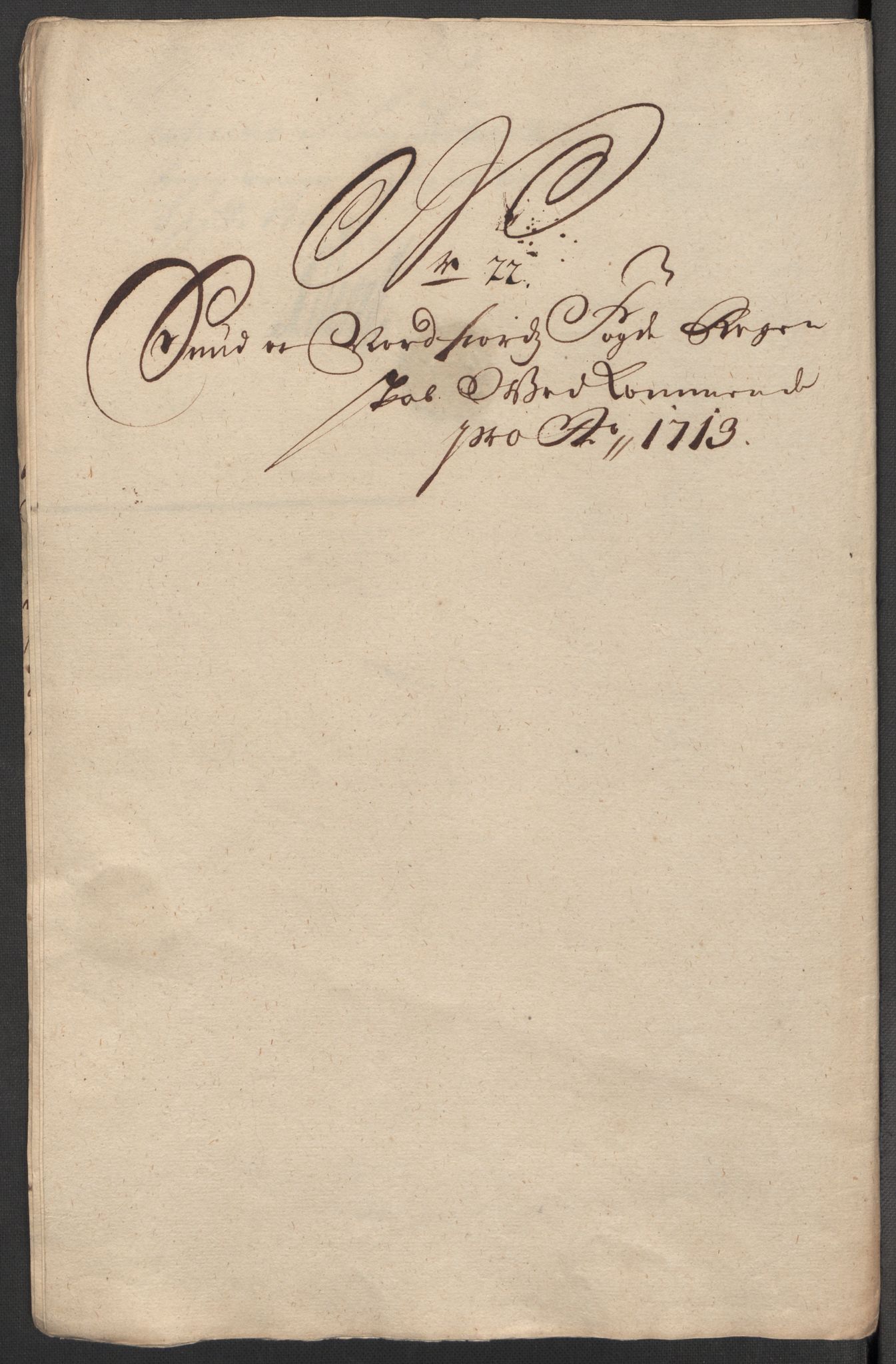 Rentekammeret inntil 1814, Reviderte regnskaper, Fogderegnskap, RA/EA-4092/R53/L3437: Fogderegnskap Sunn- og Nordfjord, 1713, s. 302
