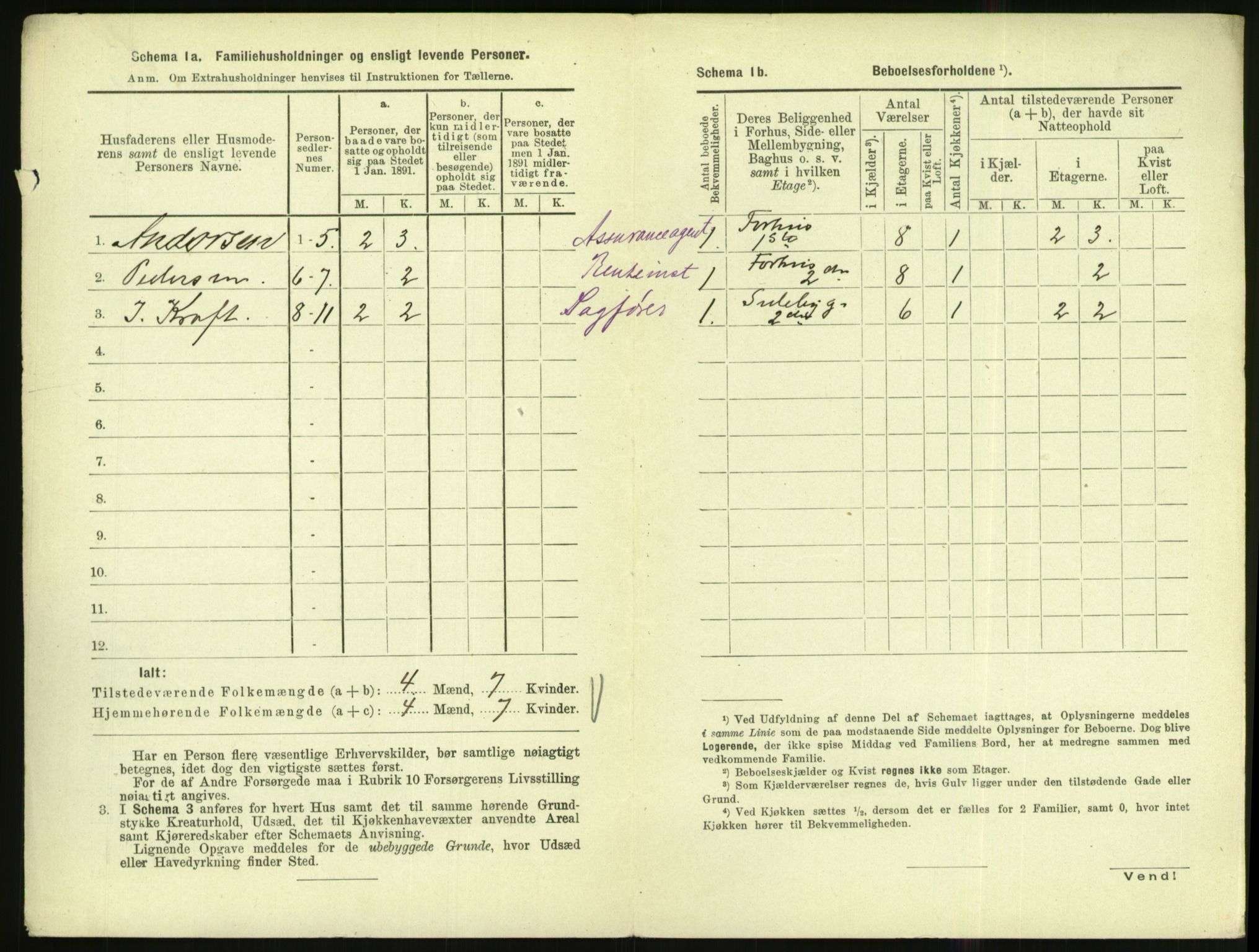 RA, Folketelling 1891 for 1002 Mandal ladested, 1891, s. 444