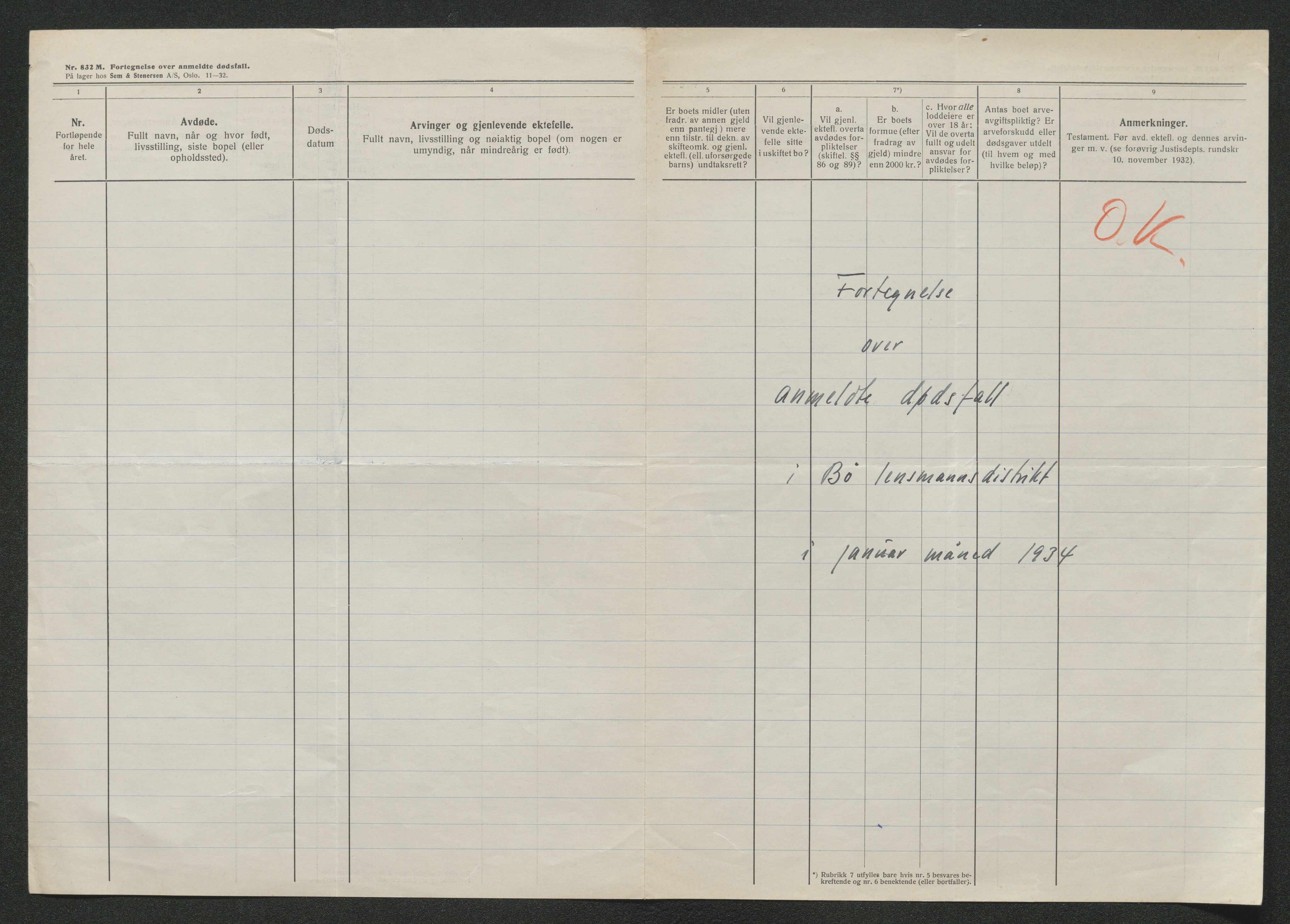 Nedre Telemark sorenskriveri, SAKO/A-135/H/Ha/Hab/L0008: Dødsfallsfortegnelser
, 1931-1935, s. 1002