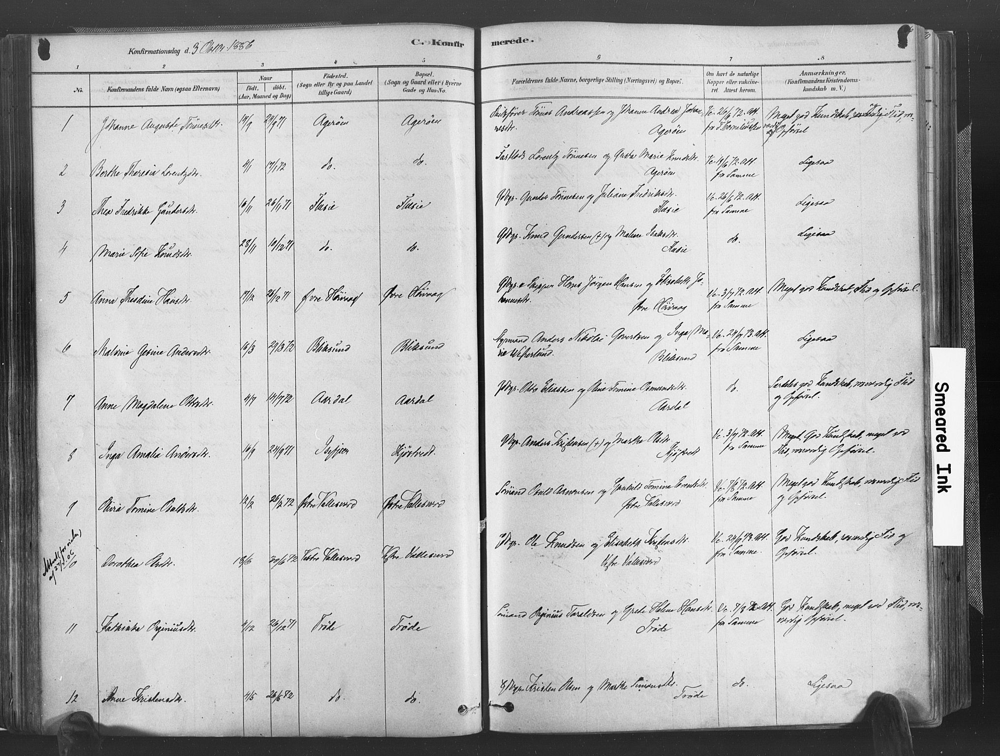 Høvåg sokneprestkontor, AV/SAK-1111-0025/F/Fa/L0005: Ministerialbok nr. A 5, 1878-1893, s. 146