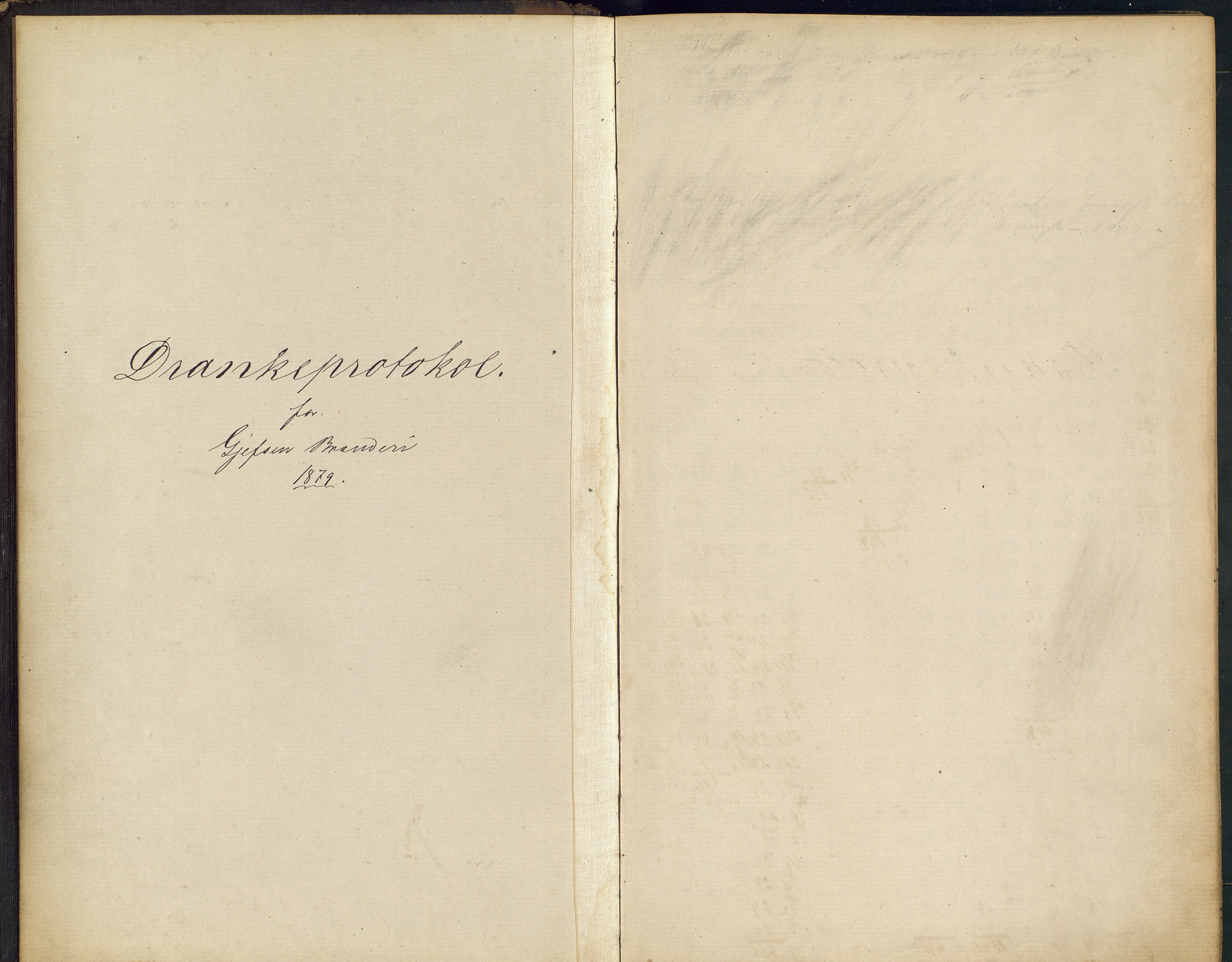 Gjefsen Brænderi, OARM/H-A-00236/F/Fb/L0001: Drankebøker, 1879-1903