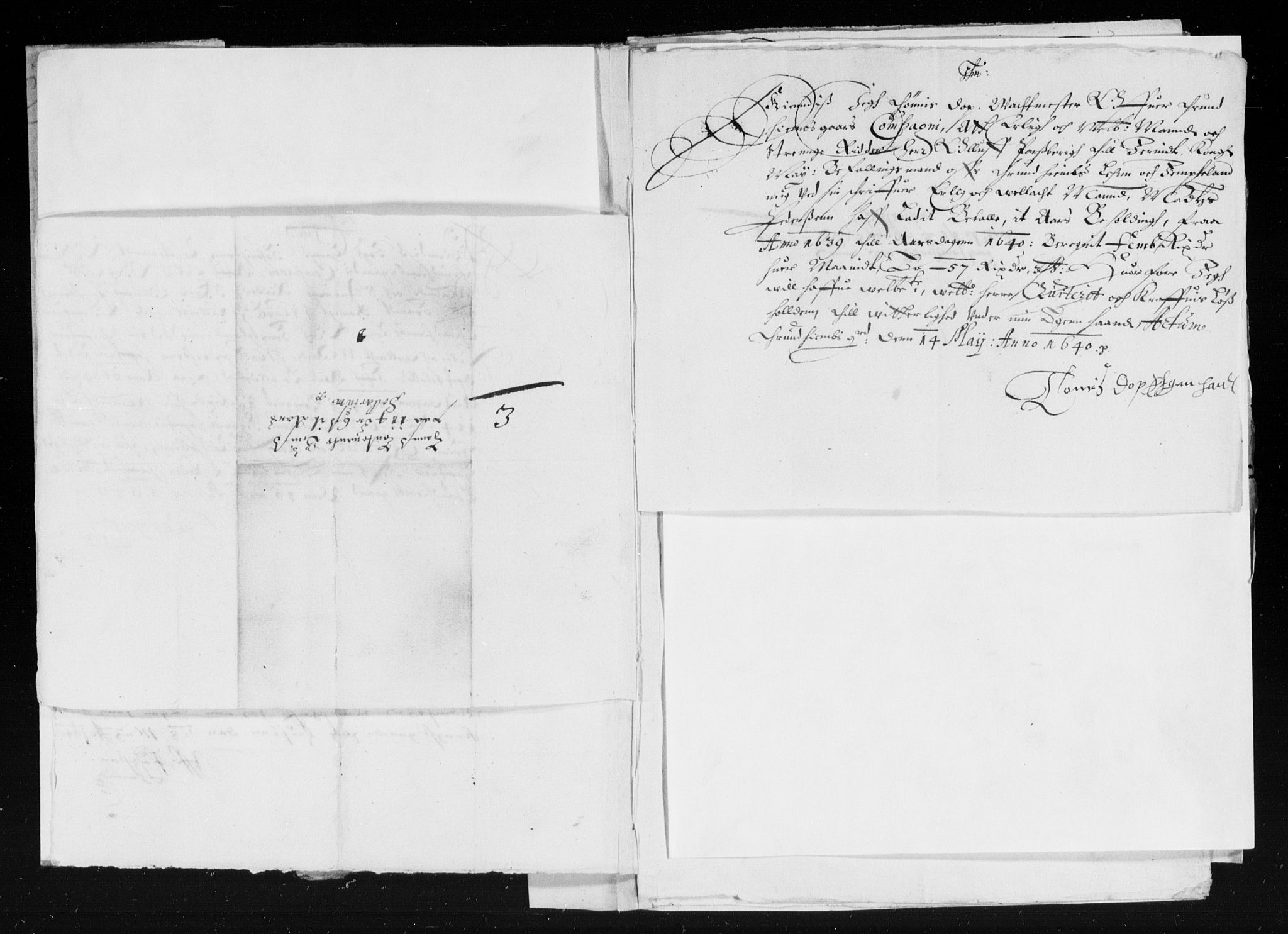 Rentekammeret inntil 1814, Reviderte regnskaper, Lensregnskaper, AV/RA-EA-5023/R/Rb/Rbw/L0066: Trondheim len, 1636-1640