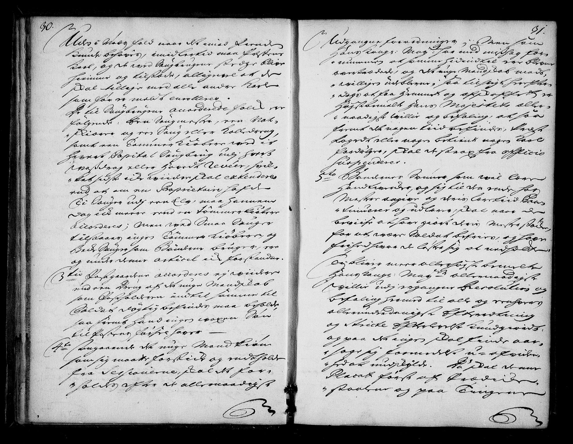 Stattholderembetet 1572-1771, AV/RA-EA-2870/Bd/L0013: Ordreprotokoll, 1720-1722, s. 30-31