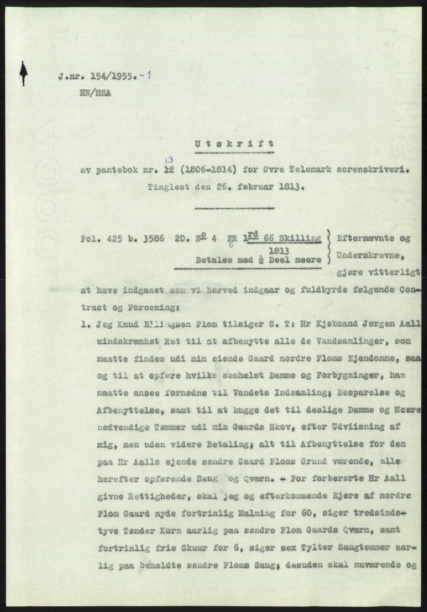 Statsarkivet i Kongsberg, SAKO/A-0001, 1955, s. 4