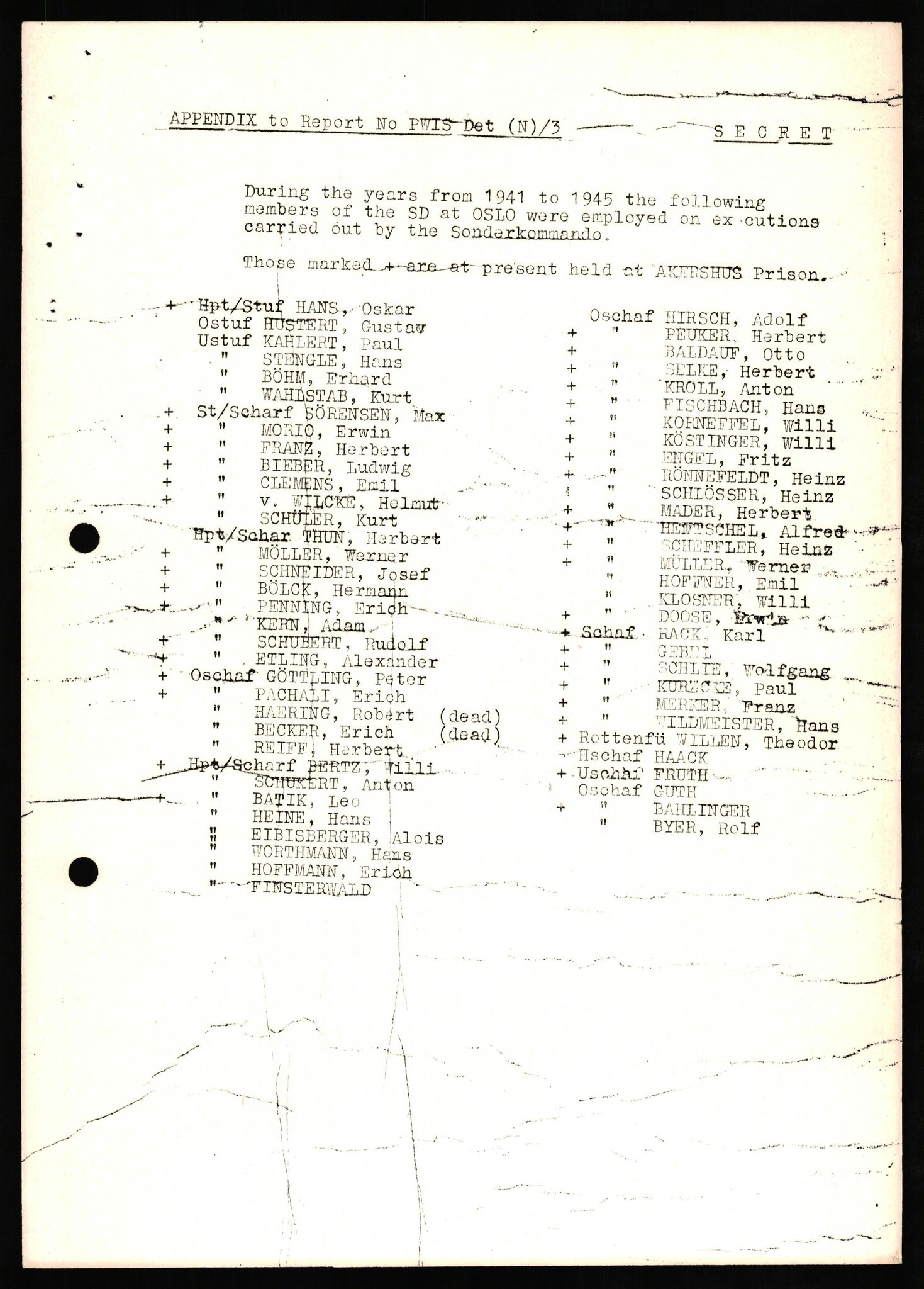 Forsvaret, Forsvarets overkommando II, AV/RA-RAFA-3915/D/Db/L0026: CI Questionaires. Tyske okkupasjonsstyrker i Norge. Tyskere., 1945-1946, s. 506