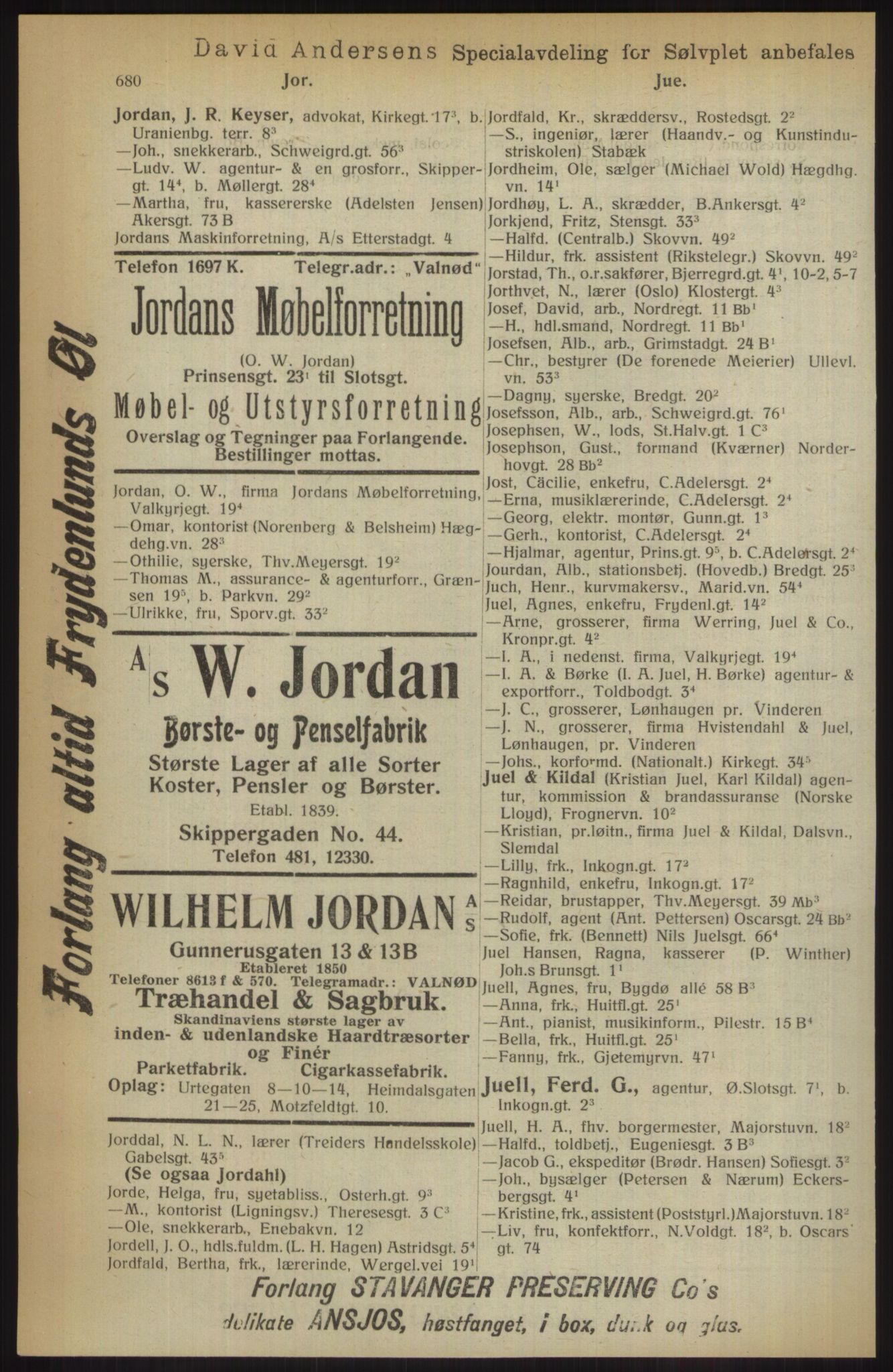 Kristiania/Oslo adressebok, PUBL/-, 1914, s. 680