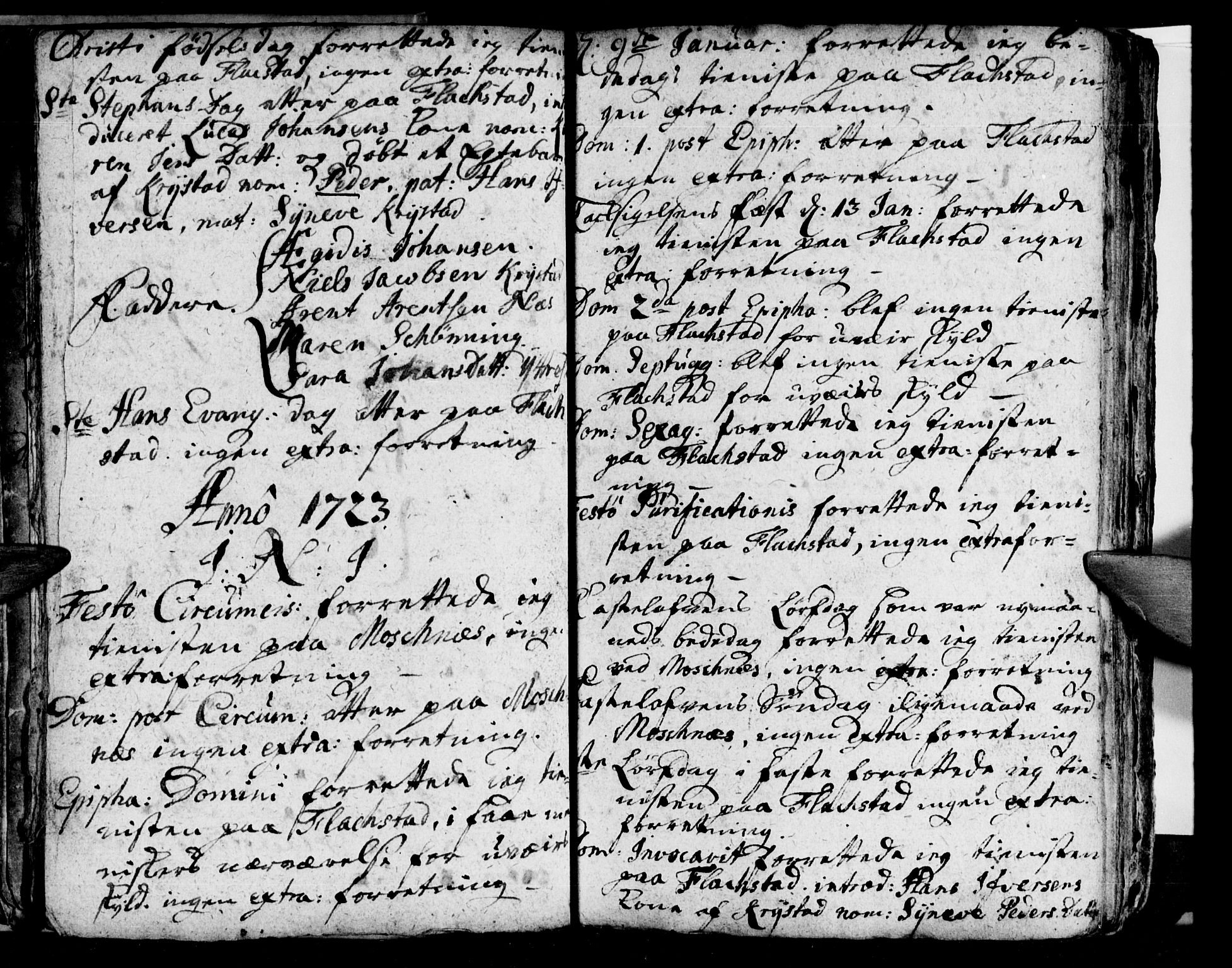 Ministerialprotokoller, klokkerbøker og fødselsregistre - Nordland, AV/SAT-A-1459/881/L1162: Residerende kapellans bok nr. 881B01, 1704-1748