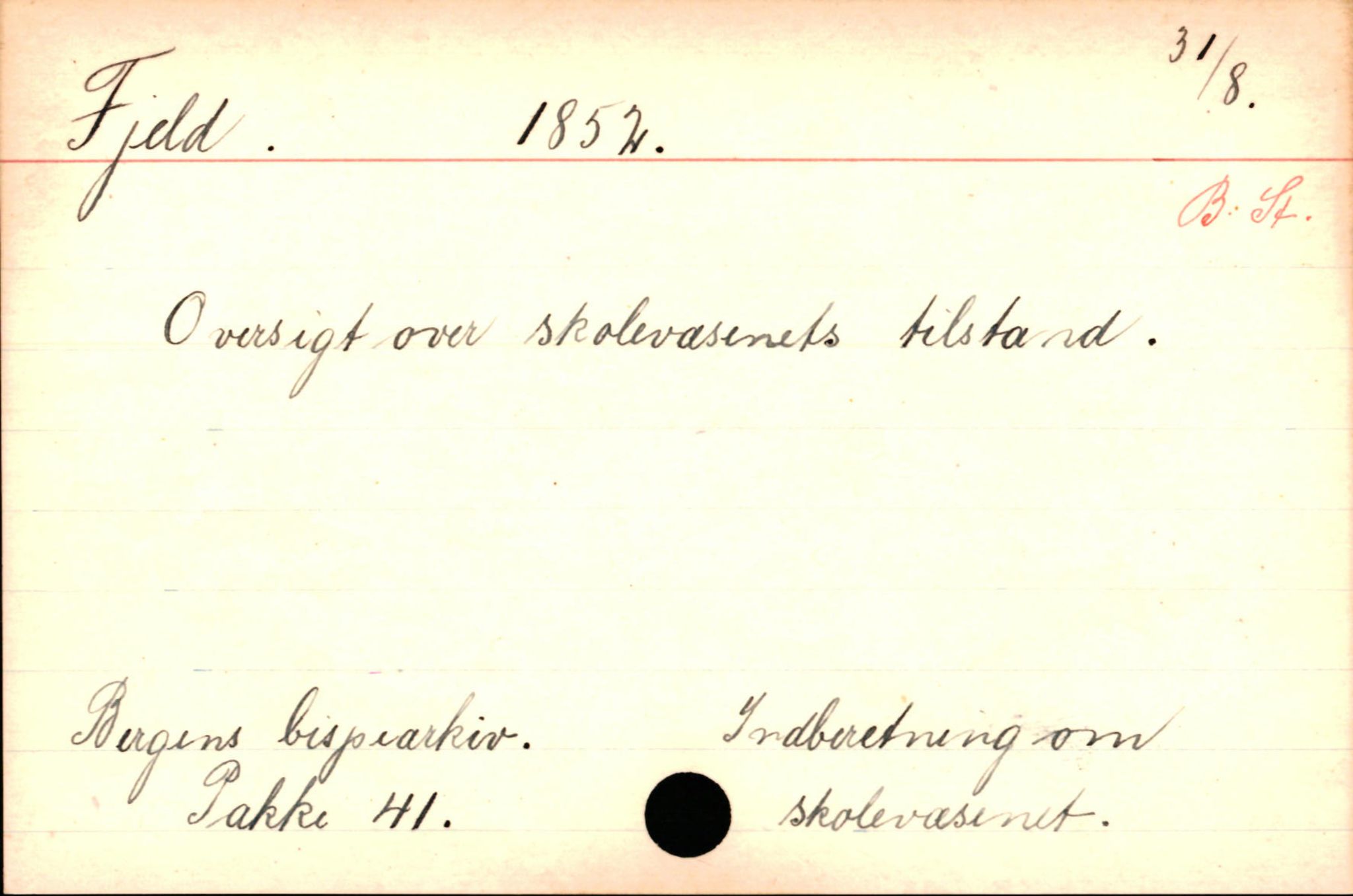Haugen, Johannes - lærer, AV/SAB-SAB/PA-0036/01/L0001: Om klokkere og lærere, 1521-1904, s. 3027