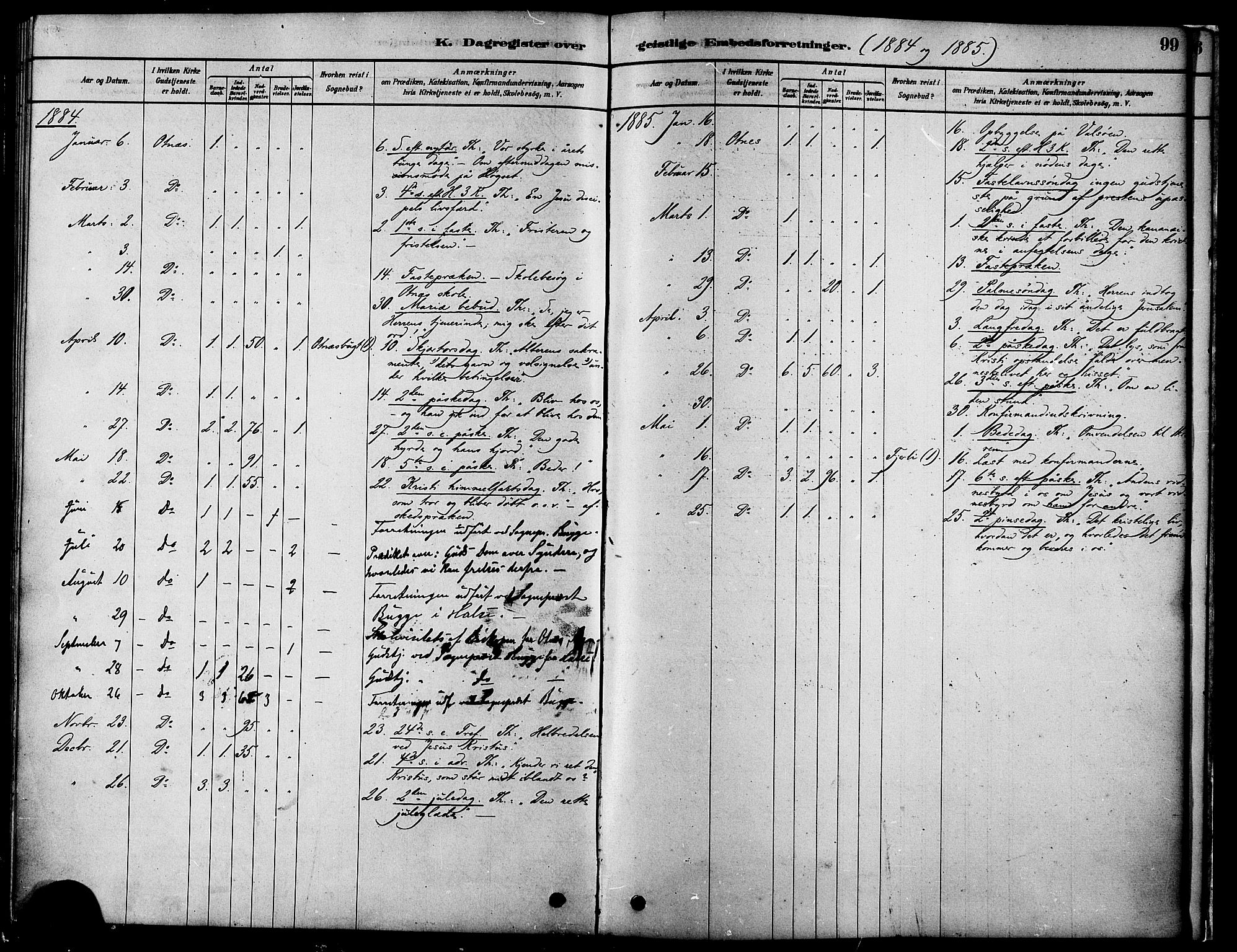 Ministerialprotokoller, klokkerbøker og fødselsregistre - Møre og Romsdal, AV/SAT-A-1454/580/L0924: Ministerialbok nr. 580A01, 1878-1887, s. 99