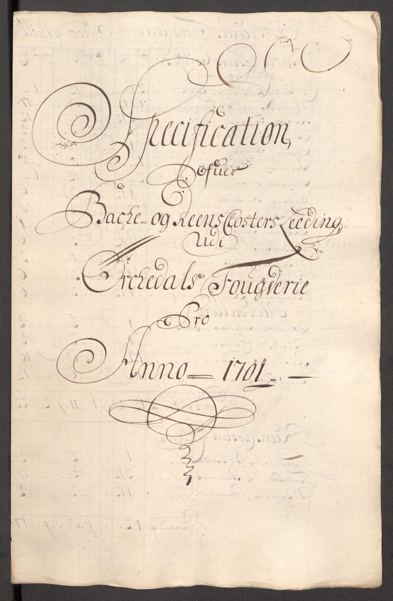 Rentekammeret inntil 1814, Reviderte regnskaper, Fogderegnskap, RA/EA-4092/R60/L3951: Fogderegnskap Orkdal og Gauldal, 1701, s. 179