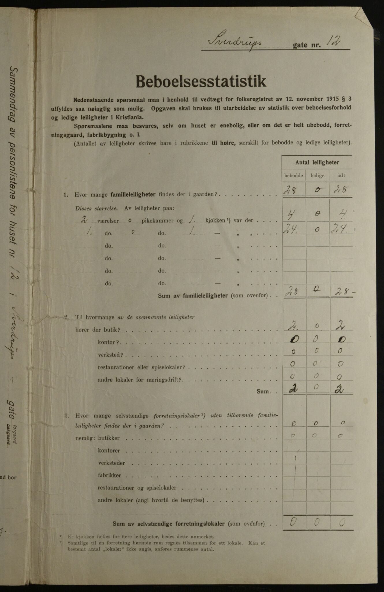 OBA, Kommunal folketelling 1.12.1923 for Kristiania, 1923, s. 116726