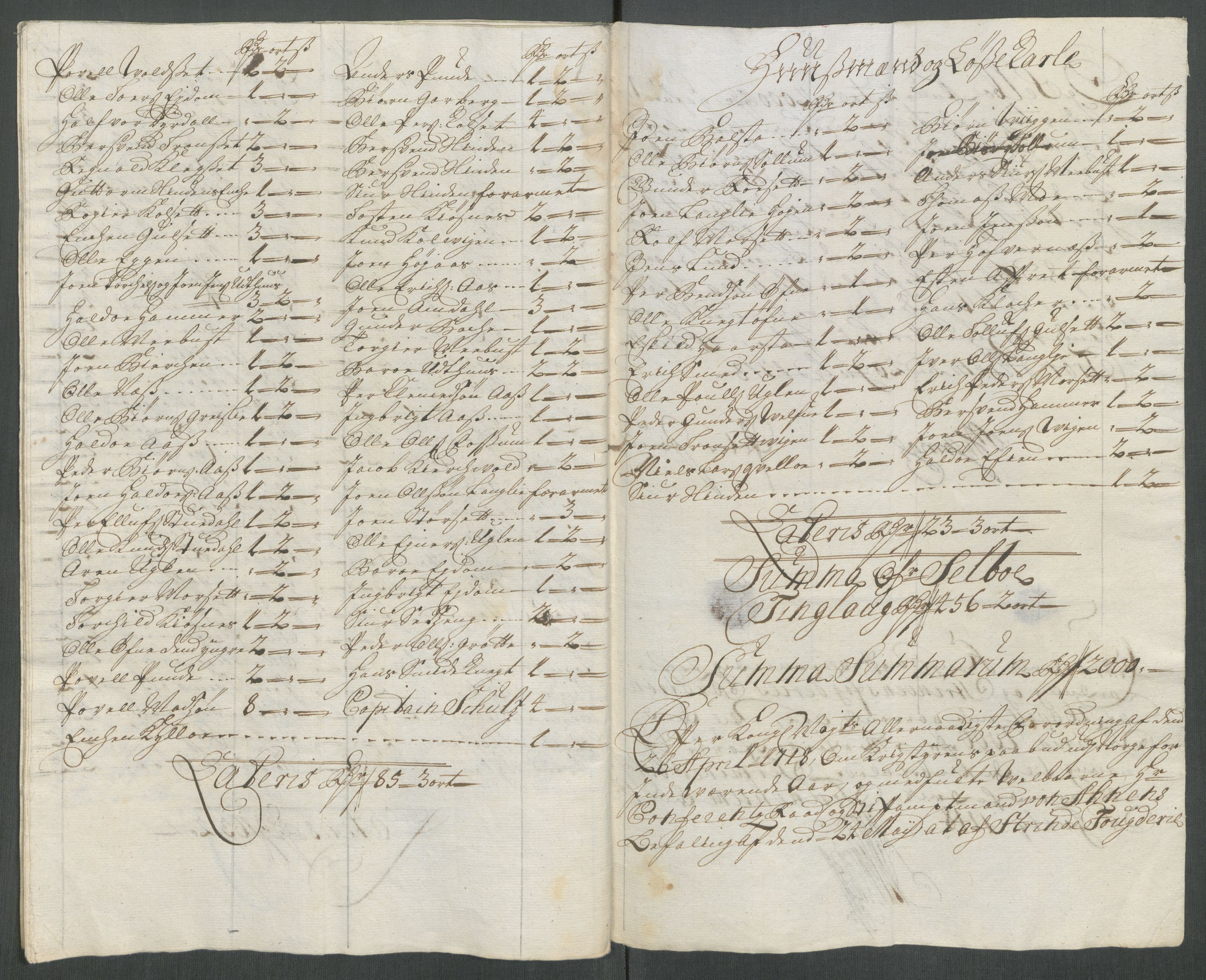 Rentekammeret inntil 1814, Reviderte regnskaper, Fogderegnskap, AV/RA-EA-4092/R61/L4116: Fogderegnskap Strinda og Selbu, 1717-1718, s. 409